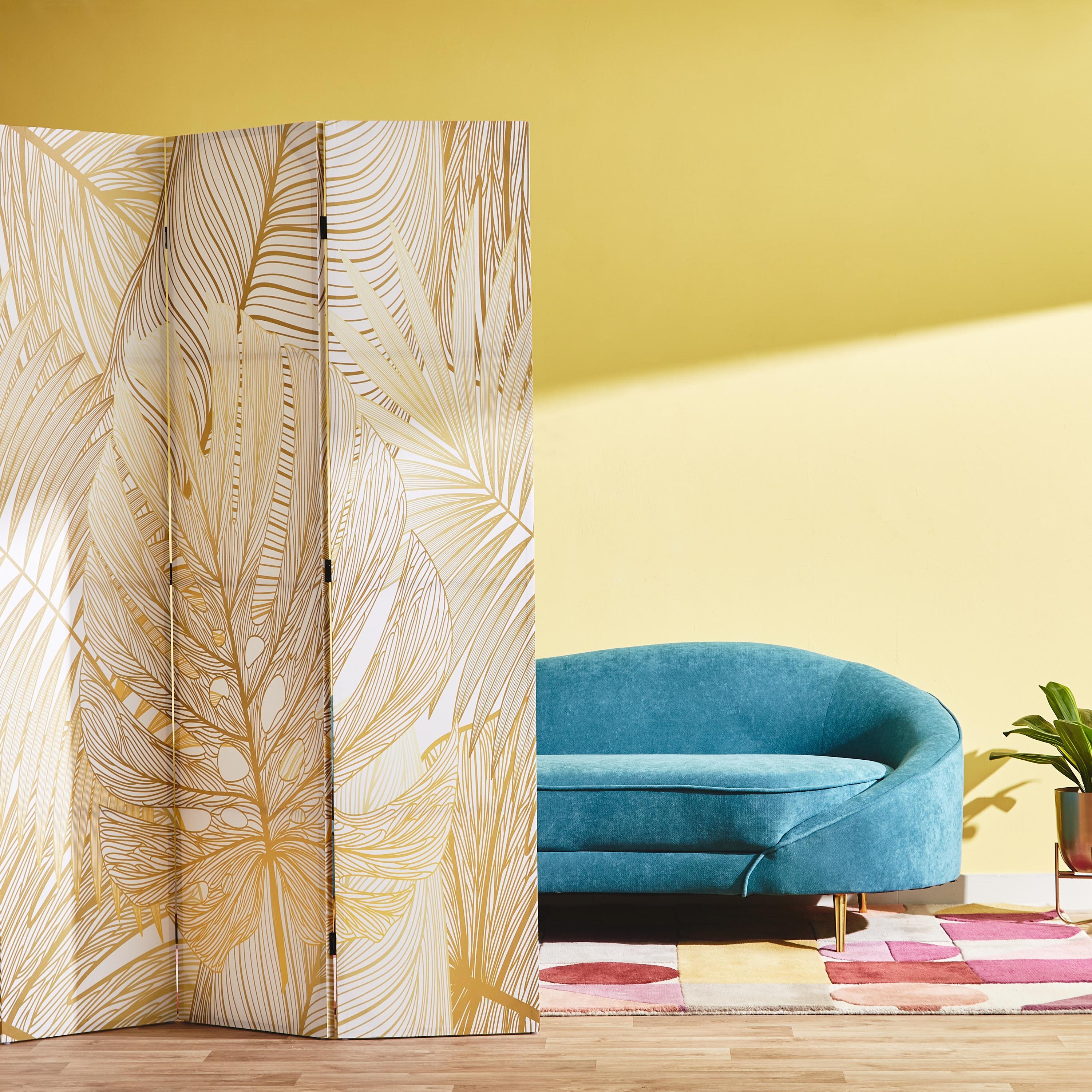 Amara 3-Panel Palm Leaves Foldable Screen - 120x3x180 cm-PROMO_HB_AE_B1G1_250925-image-5