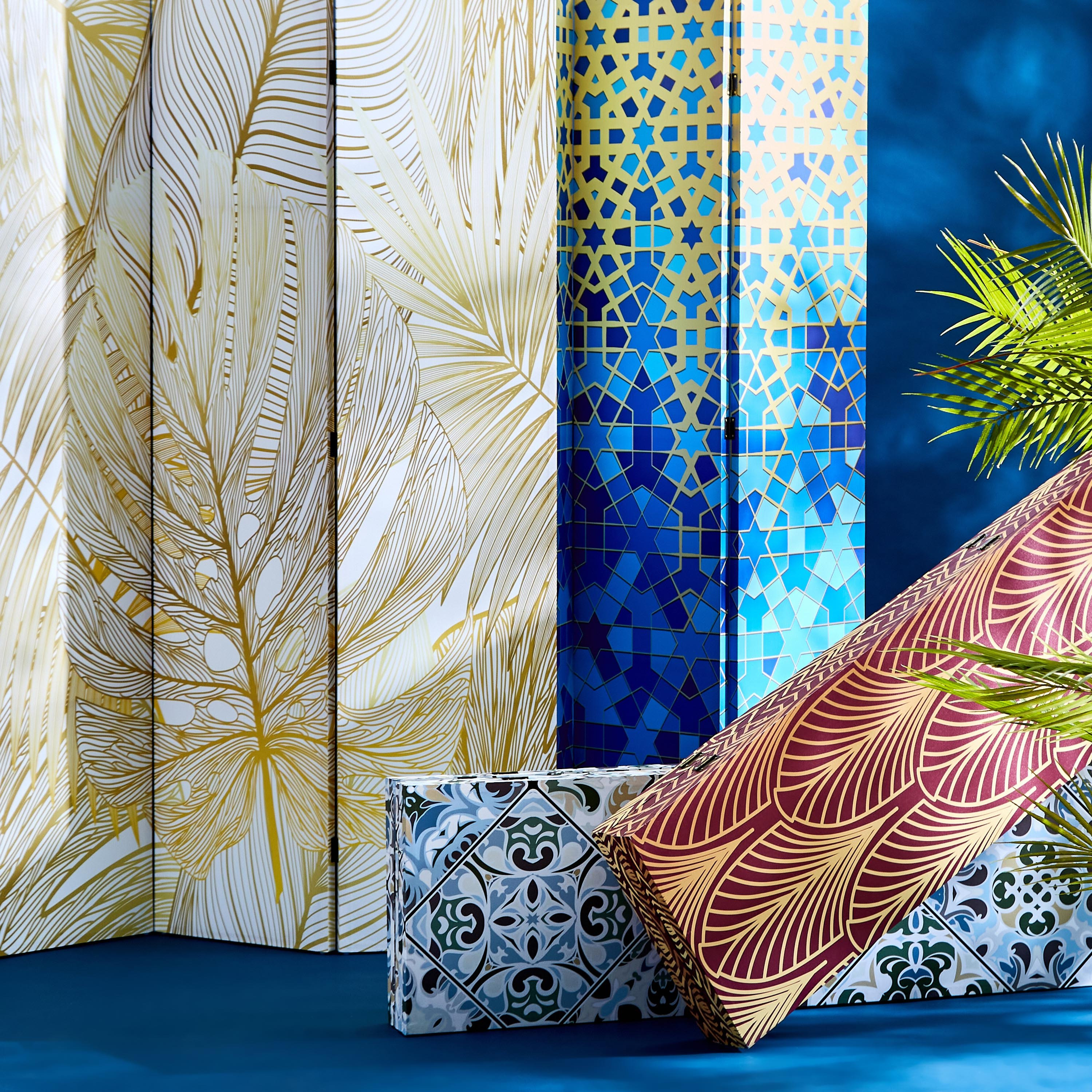 Amara 3-Panel Palm Leaves Foldable Screen - 120x3x180 cm-PROMO_HB_AE_B1G1_250925-image-7