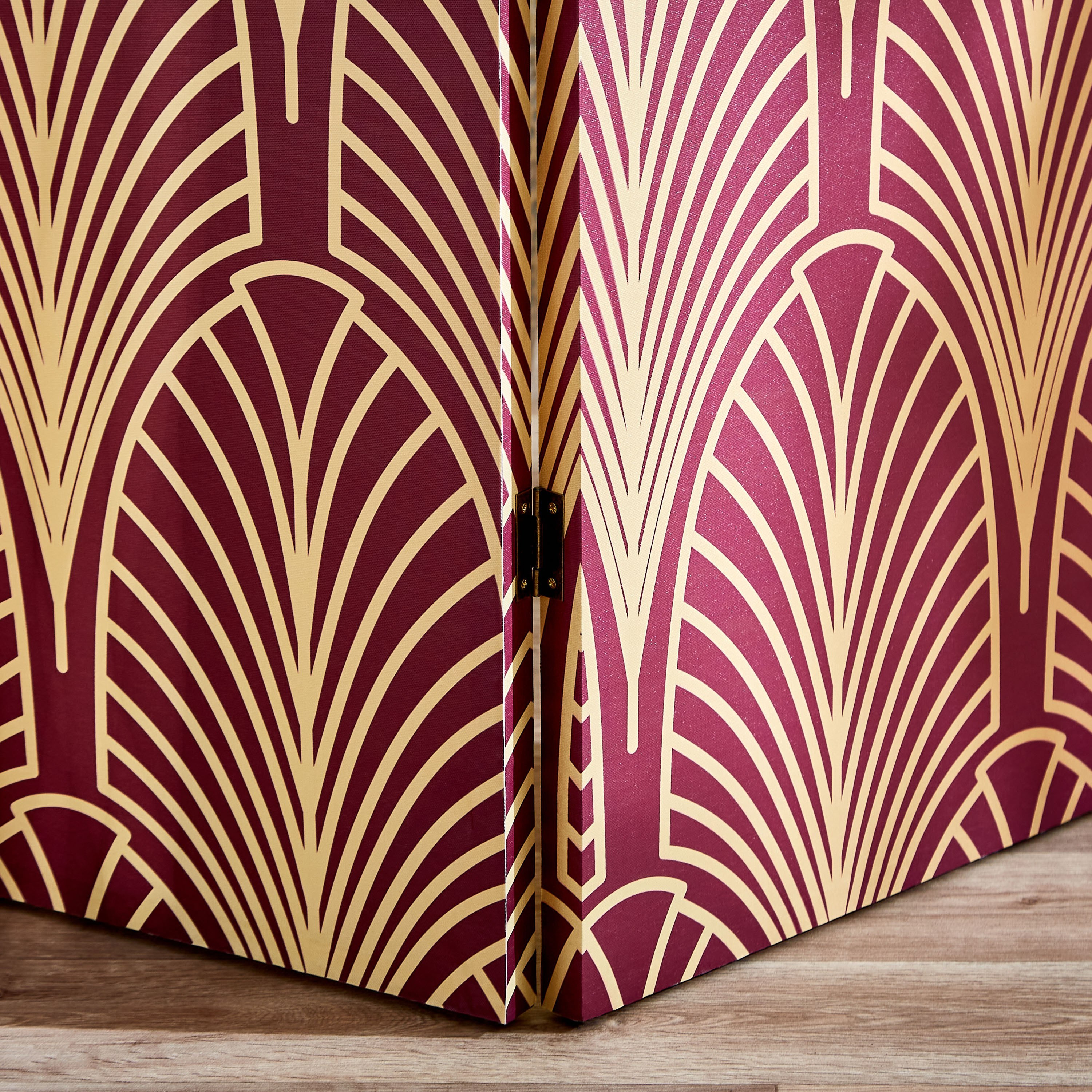 حاجز بتصميم أوراق شجر و 5 ألواح قابلة للطي من أمارا - 180x3x200 سم-hbxdecorandfurnishings-homeaccessories-novelties-image-2