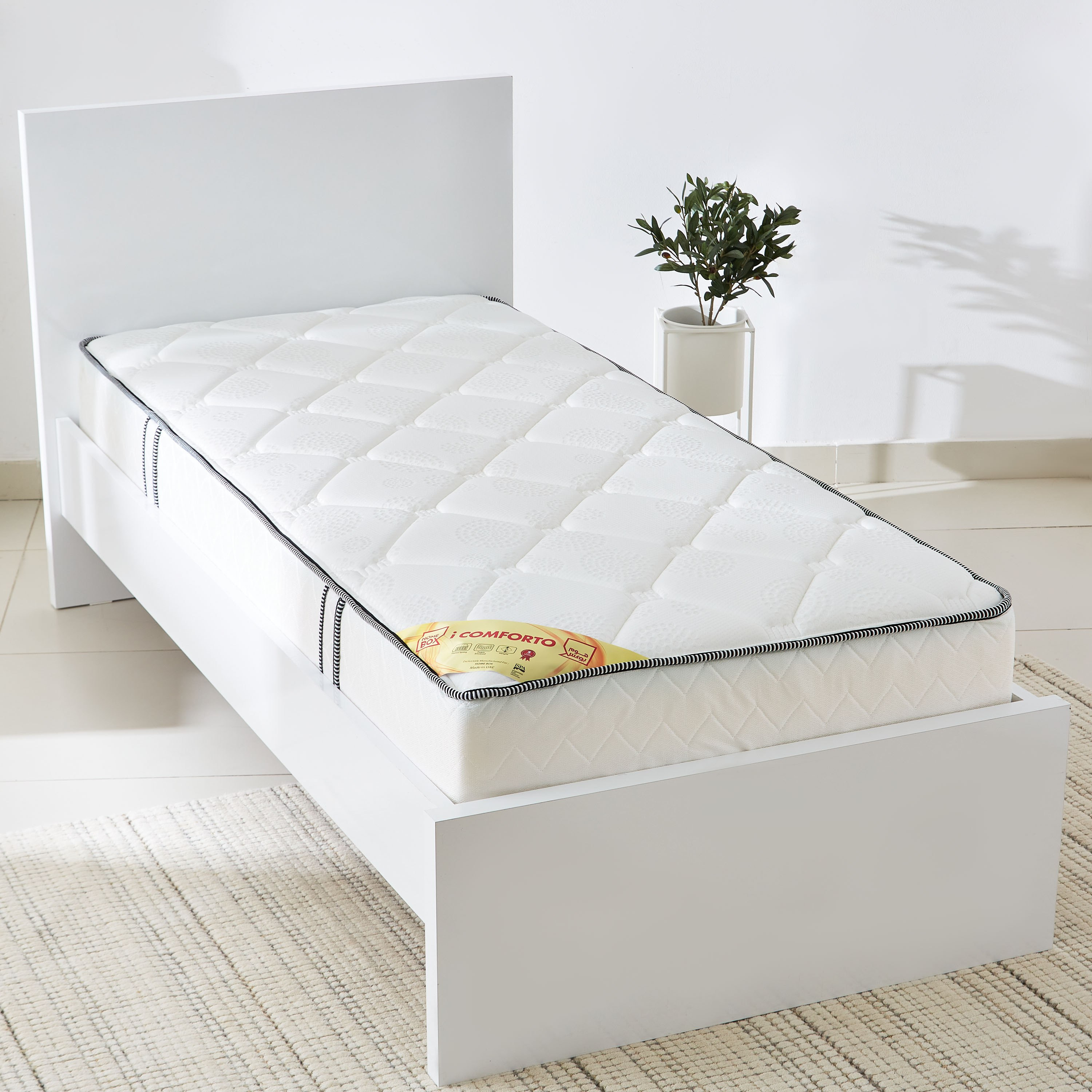 مرتبة فردية متوسطة الصلابة بنوابض جيبية من سليب نيست آي كومفورتو - 90x190x25 سم-hbxfurniture-bedroom-mattresses-single-image-3