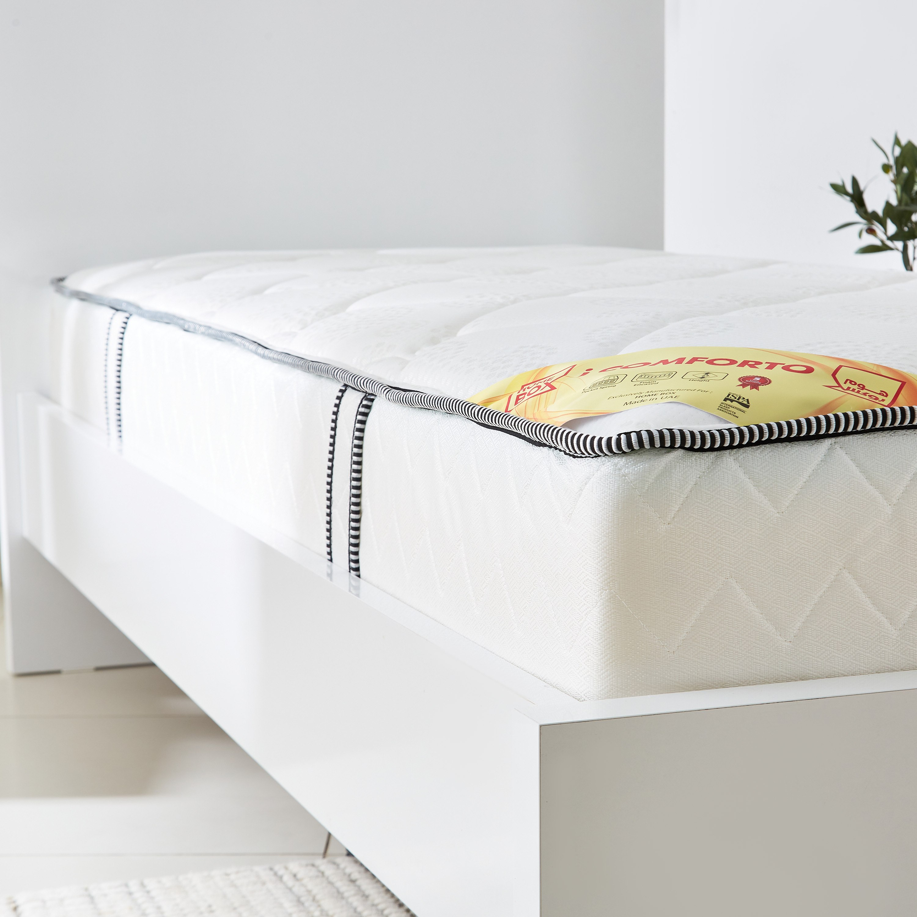 مرتبة فردية متوسطة الصلابة بنوابض جيبية من سليب نيست آي كومفورتو - 90x190x25 سم-hbxfurniture-bedroom-mattresses-single-image-5