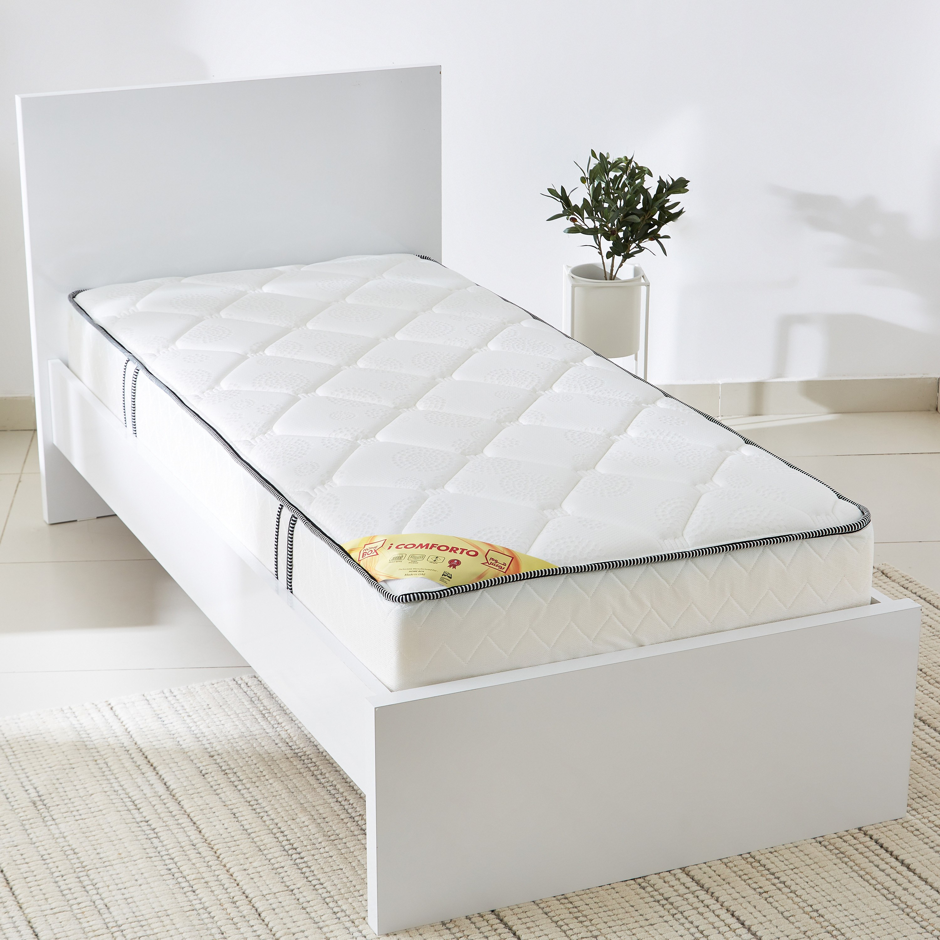 مرتبة فردية متوسطة الصلابة بنوابض جيبية من سليب نيست آي كومفورتو - 90x200x25 سم-hbxfurniture-bedroom-mattresses-single-image-3