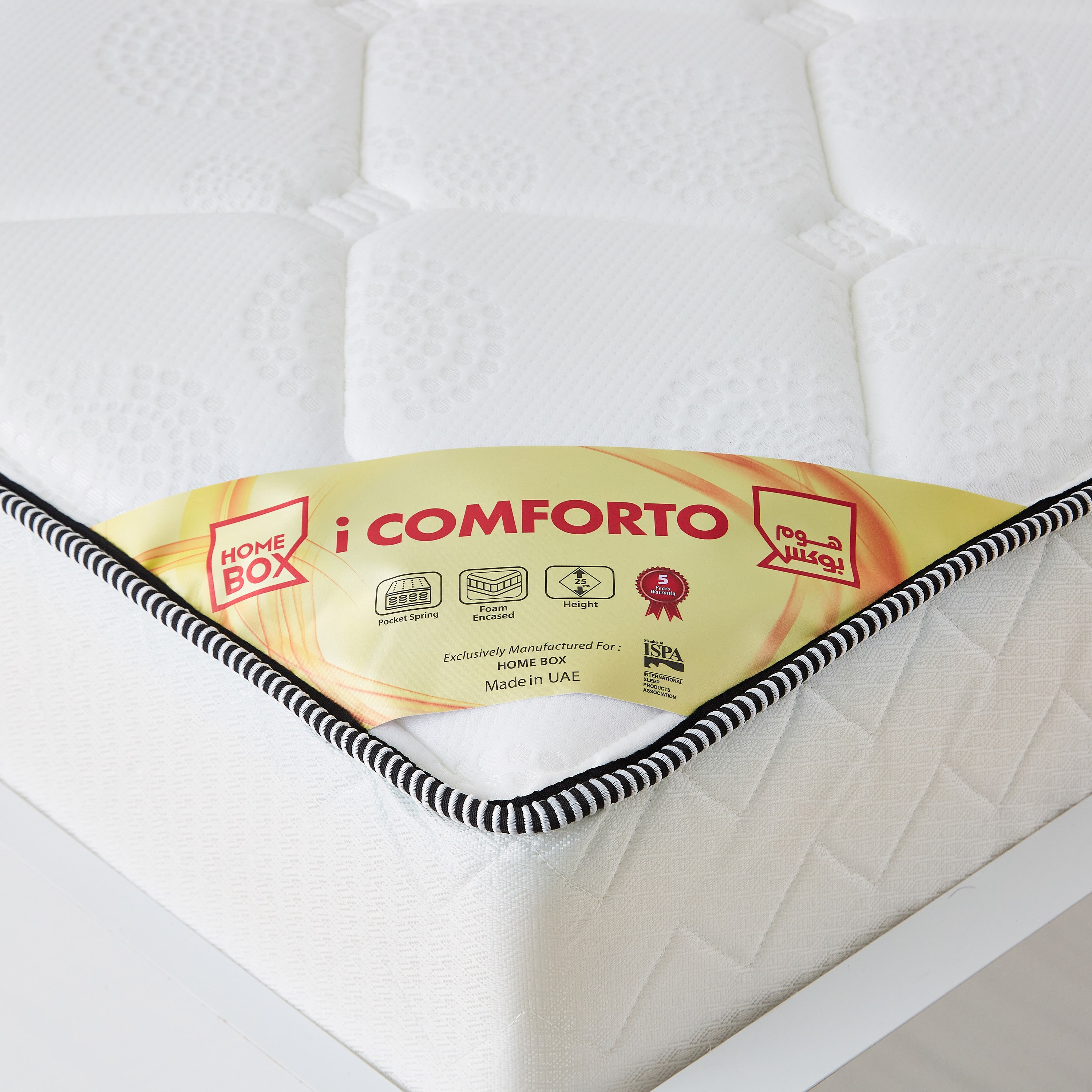 مرتبة فردية متوسطة الصلابة بنوابض جيبية من سليب نيست آي كومفورتو - 90x200x25 سم-hbxfurniture-bedroom-mattresses-single-image-4