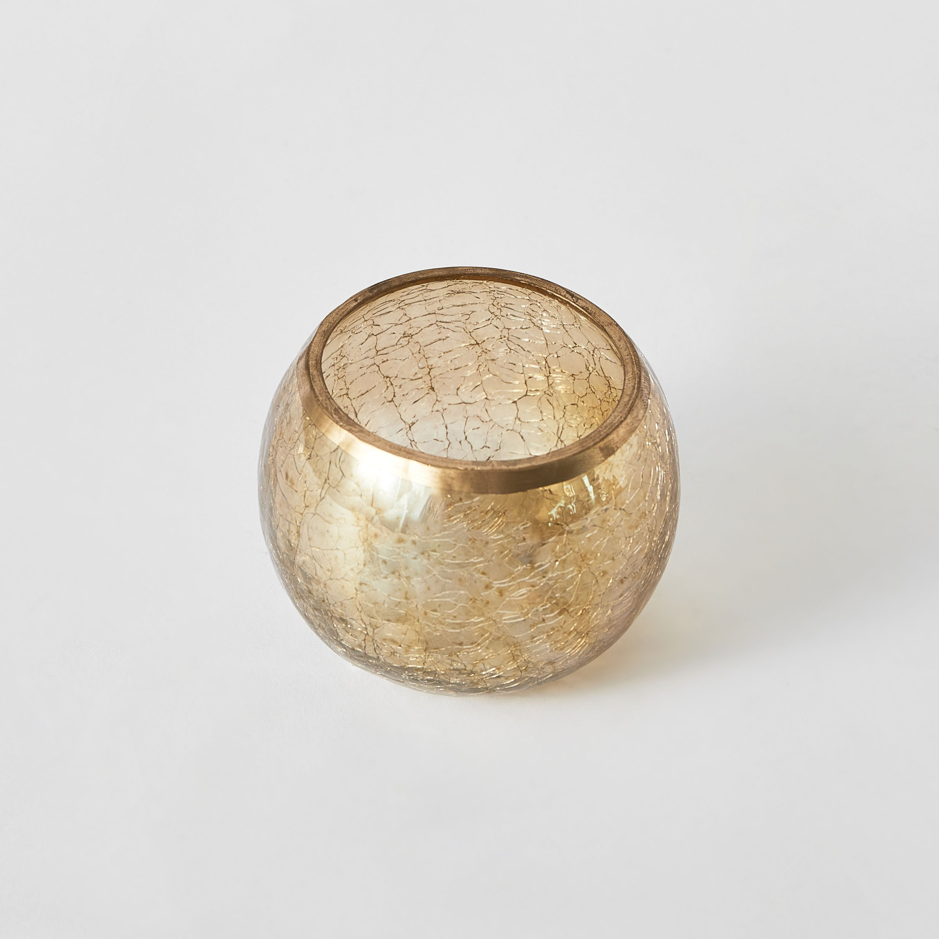 حامل شموع صغيرة زجاج متقطع من جولنار - 7x7x8 سم-hbxlivingroom-decorandaccessories-candleholders-image-6