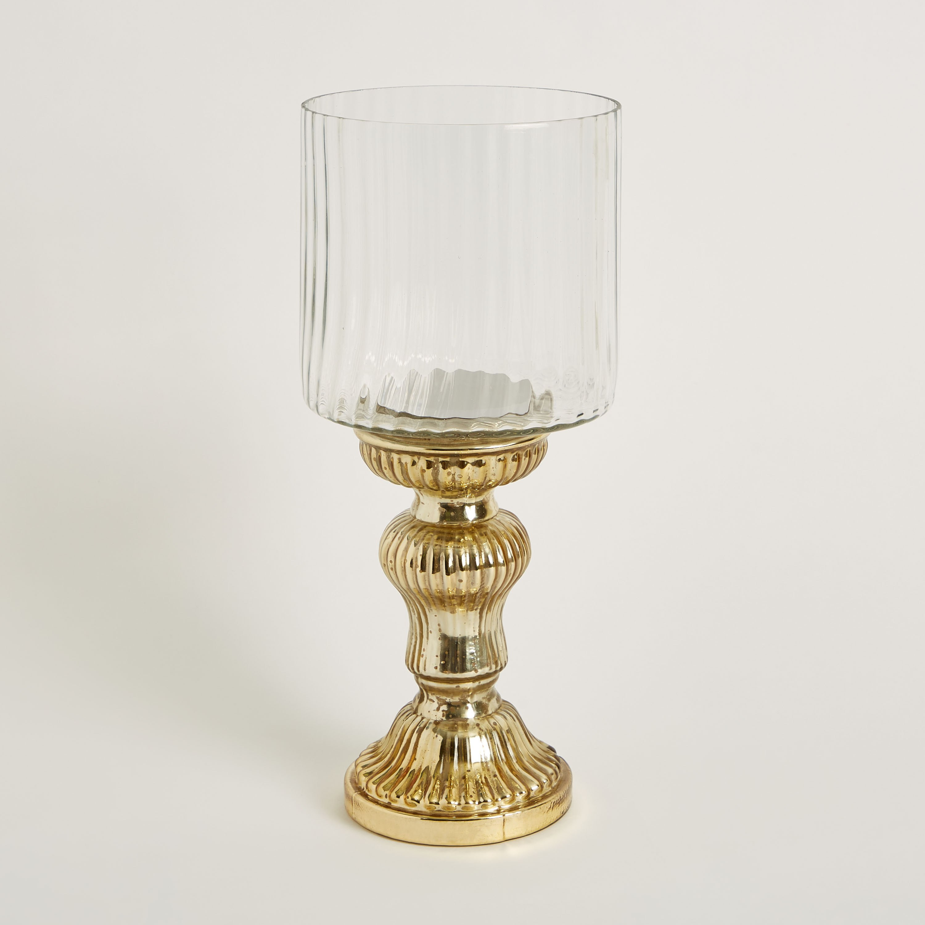 حامل شموع فانوس زجاج مضلّع من جولنار - 15x15x34 سم-hbxlivingroom-decorandaccessories-candleholders-image-7