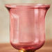 Gulnar Glass Candleholder with Stand - 12x12x20 cm-Candle Holders-thumbnailMobile-3