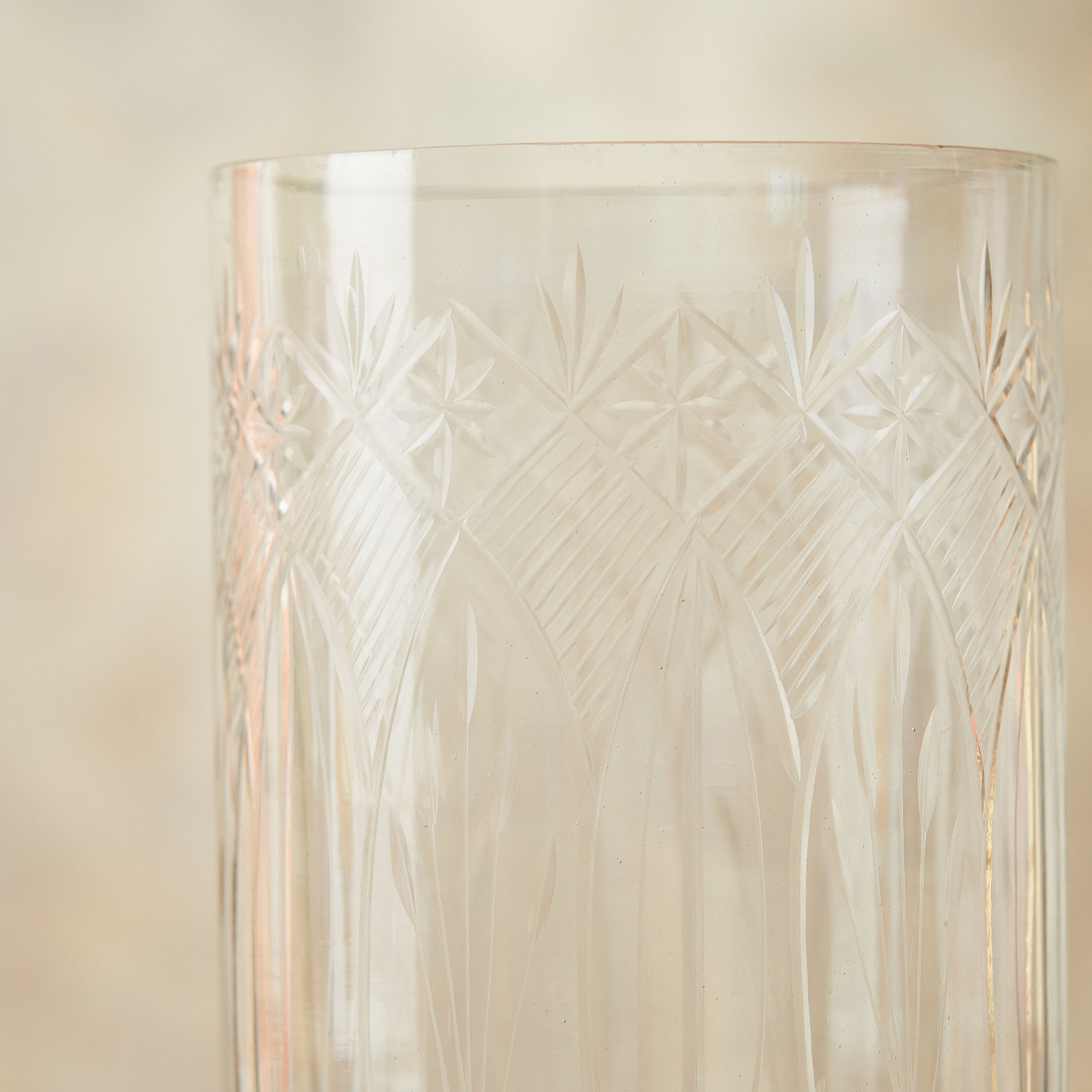 حامل شموع فانوس زجاج من جولنار - 13×13×25 سم-hbxlivingroom-decorandaccessories-candleholders-image-4