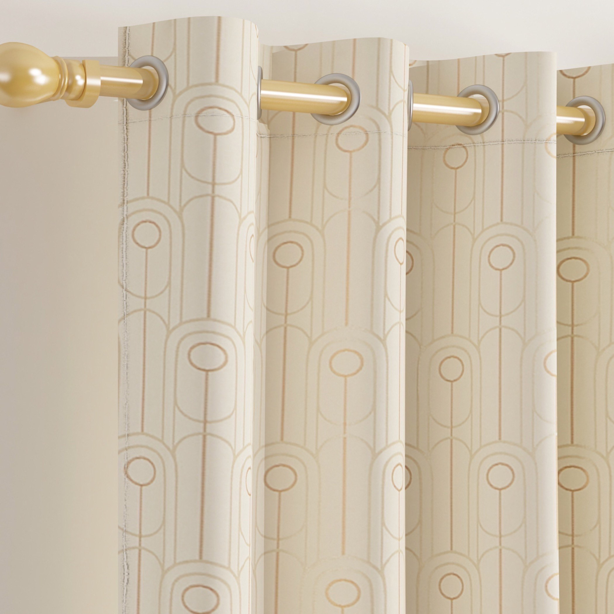 Ambridge 2-Piece Jacquard Curtain Set - 135x240 cm-hbxhomeware-hbxdecorandfurnishings-image-2