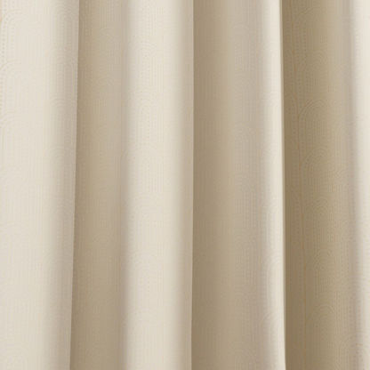Ambridge 2-Piece Embroidered Sheer Curtain Set - 130x240 cms