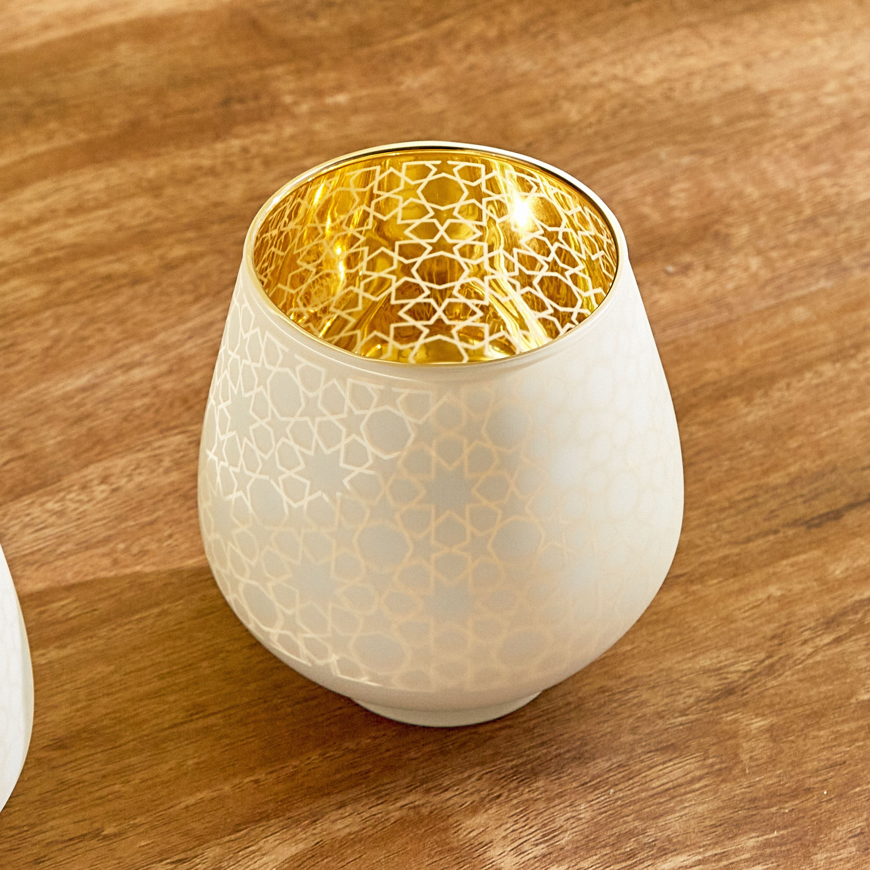 طقم حوامل شموع نذرية زجاجية 4 قطع آشر من أمبريدج - 36x13.5x1.5 سم-hbxlivingroom-decorandaccessories-candleholders-image-2