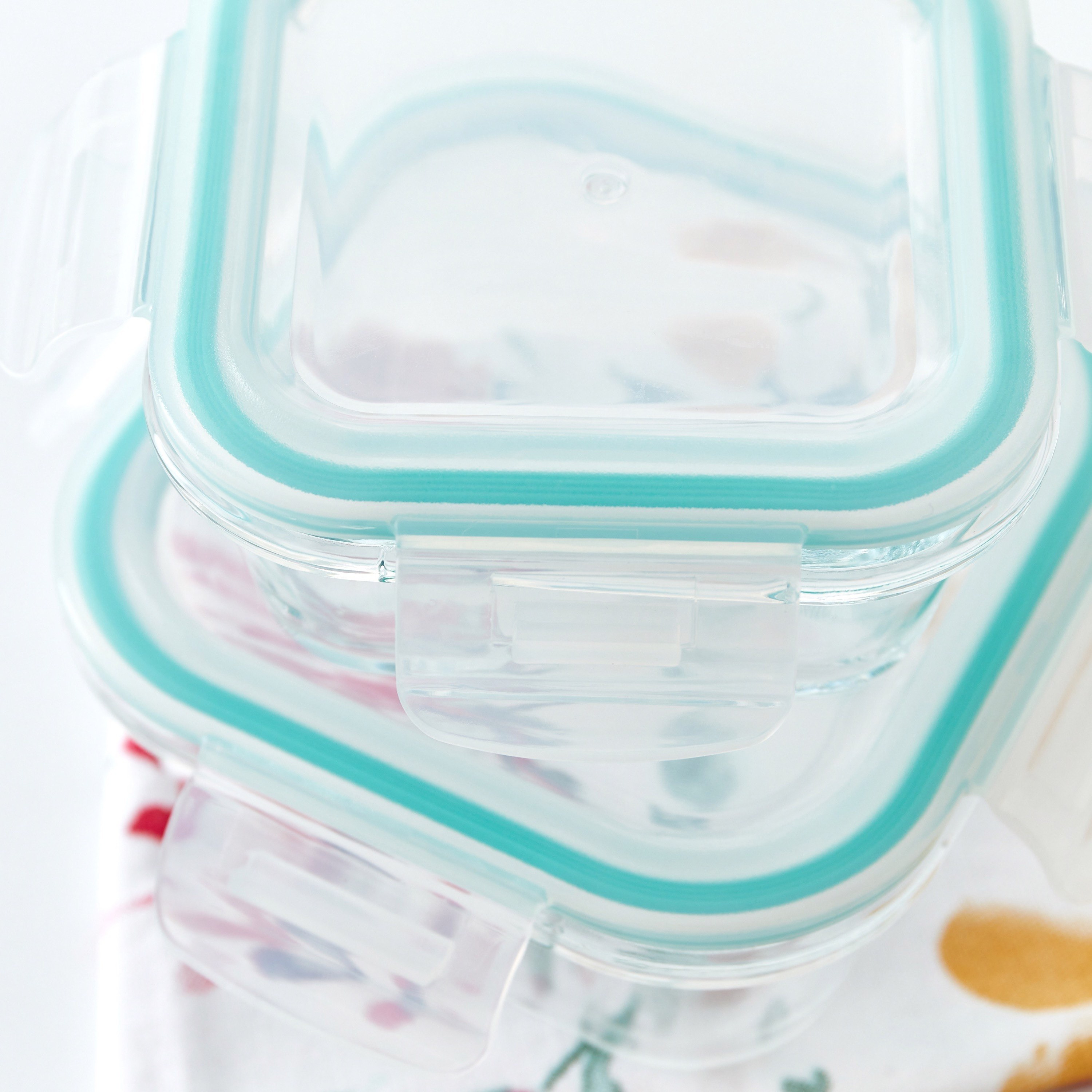 Clicklock 2-Piece Rectangular Glass Food Storage Container Set-hbxhomeware-hbxkitchen-image-3