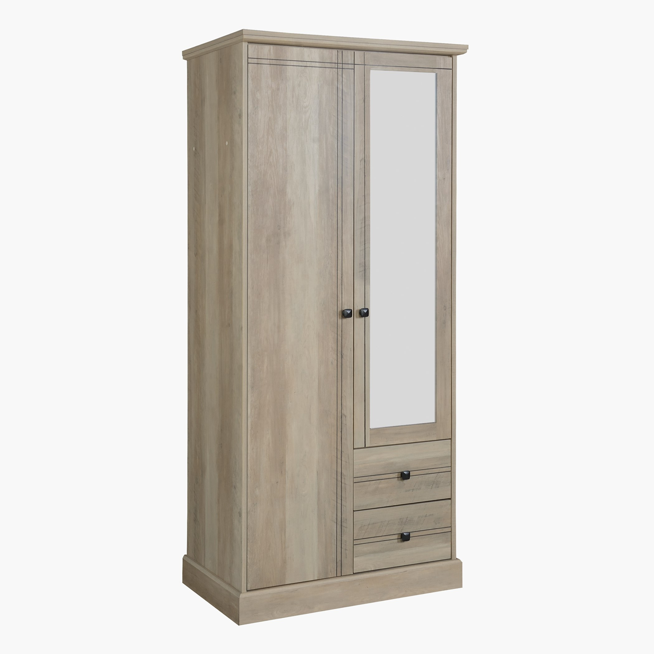 خزانة ملابس ببابين ودرجين ومرآة من بلير-hbxfurniture-wardrobes-image-3