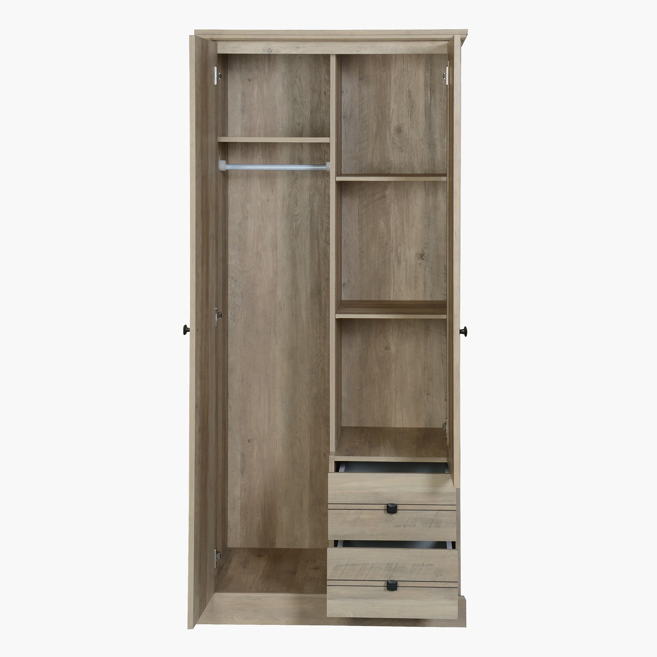 خزانة ملابس ببابين ودرجين ومرآة من بلير-hbxfurniture-wardrobes-image-4