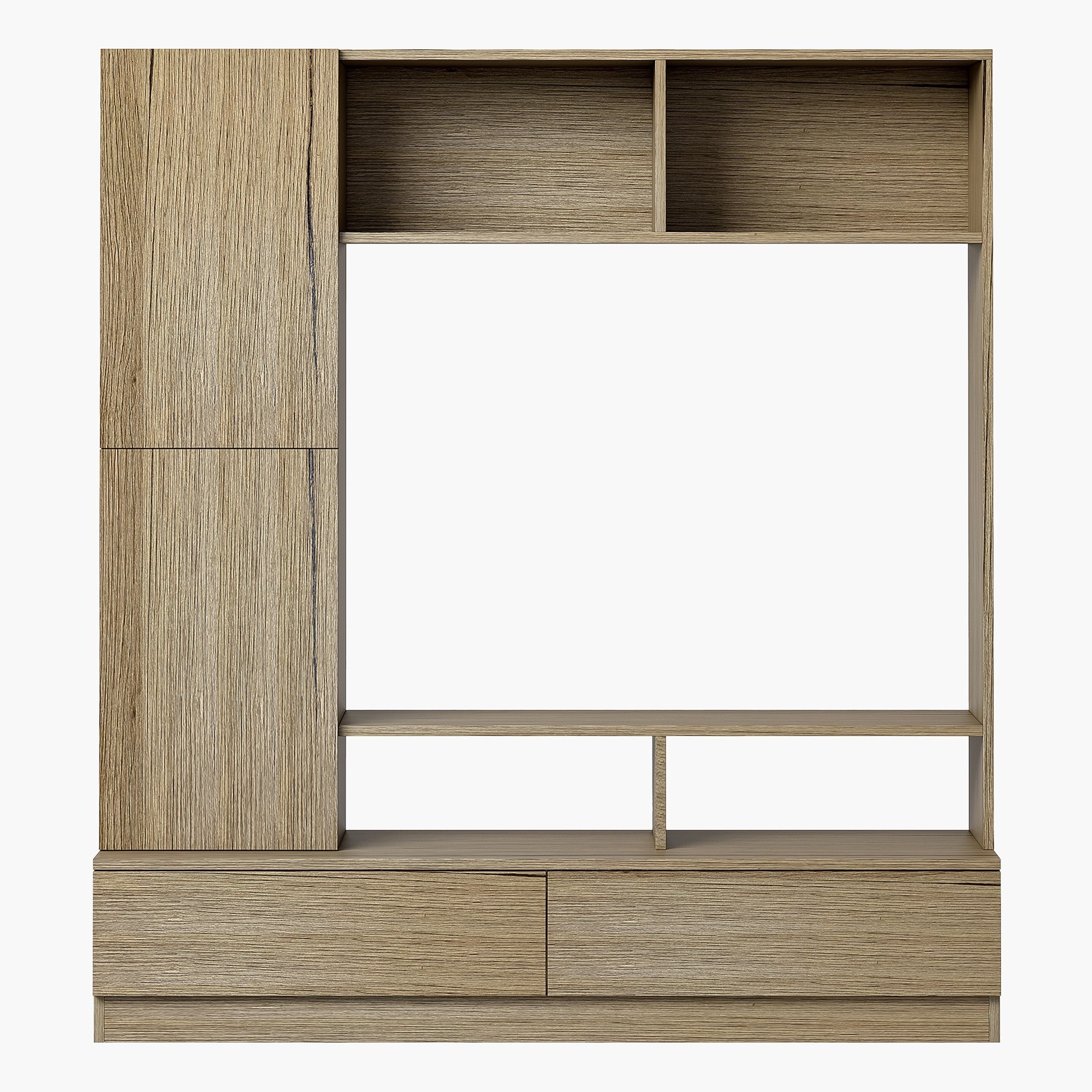 Bali Lamo Wall Unit for TVs up to 45 inches-hbxlivingroom-mediaunitsandstorage-wallunits-image-2