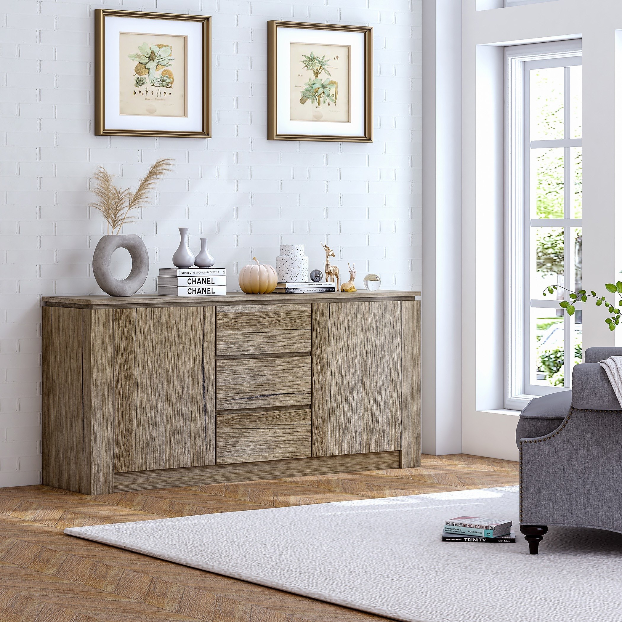 خزانة جانبية من بالي لامو-hbxfurniture-diningroom-buffetsandsideboards-image-1