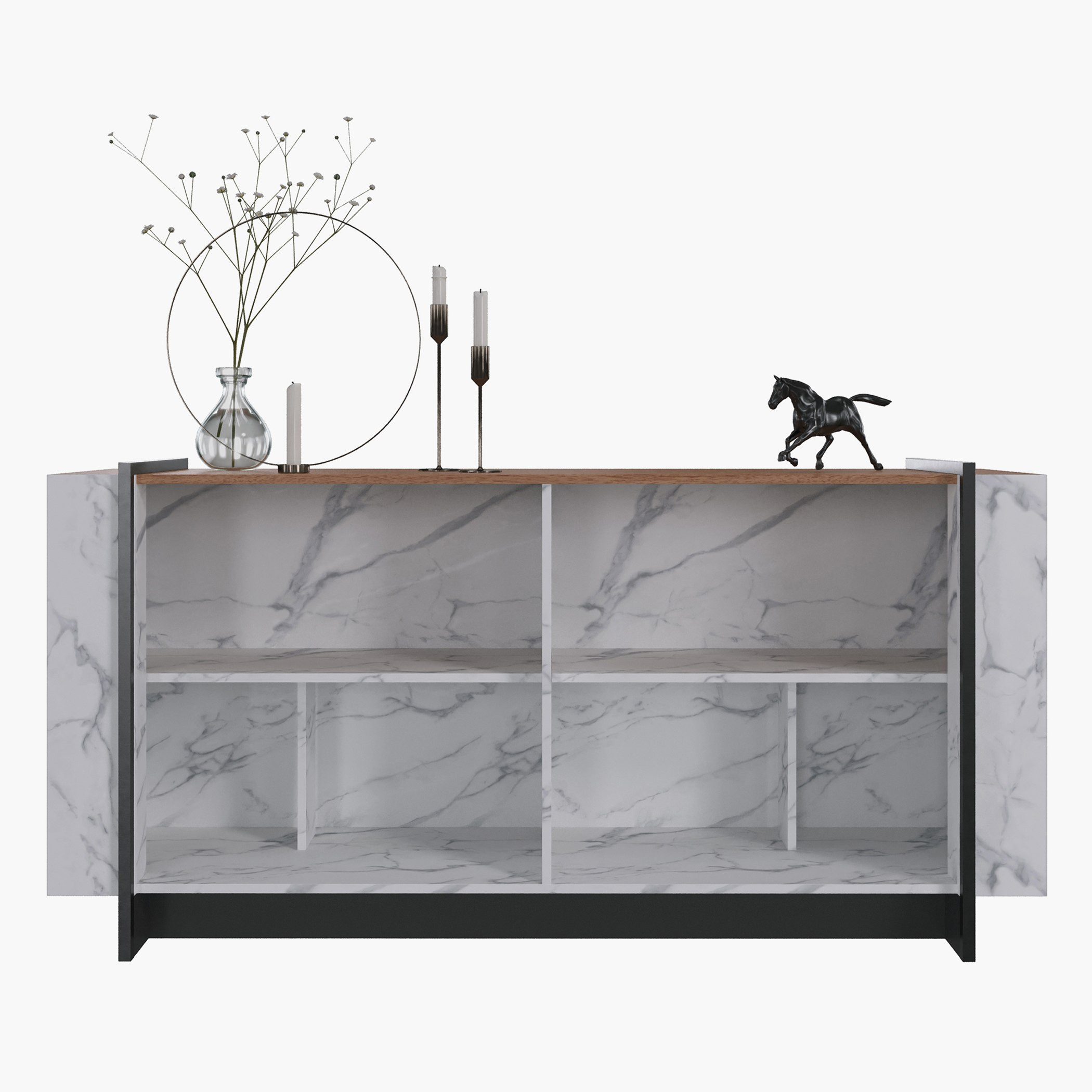 خزانة جانبية ببابين من مارلو-hbxfurniture-diningroom-buffetsandsideboards-image-3