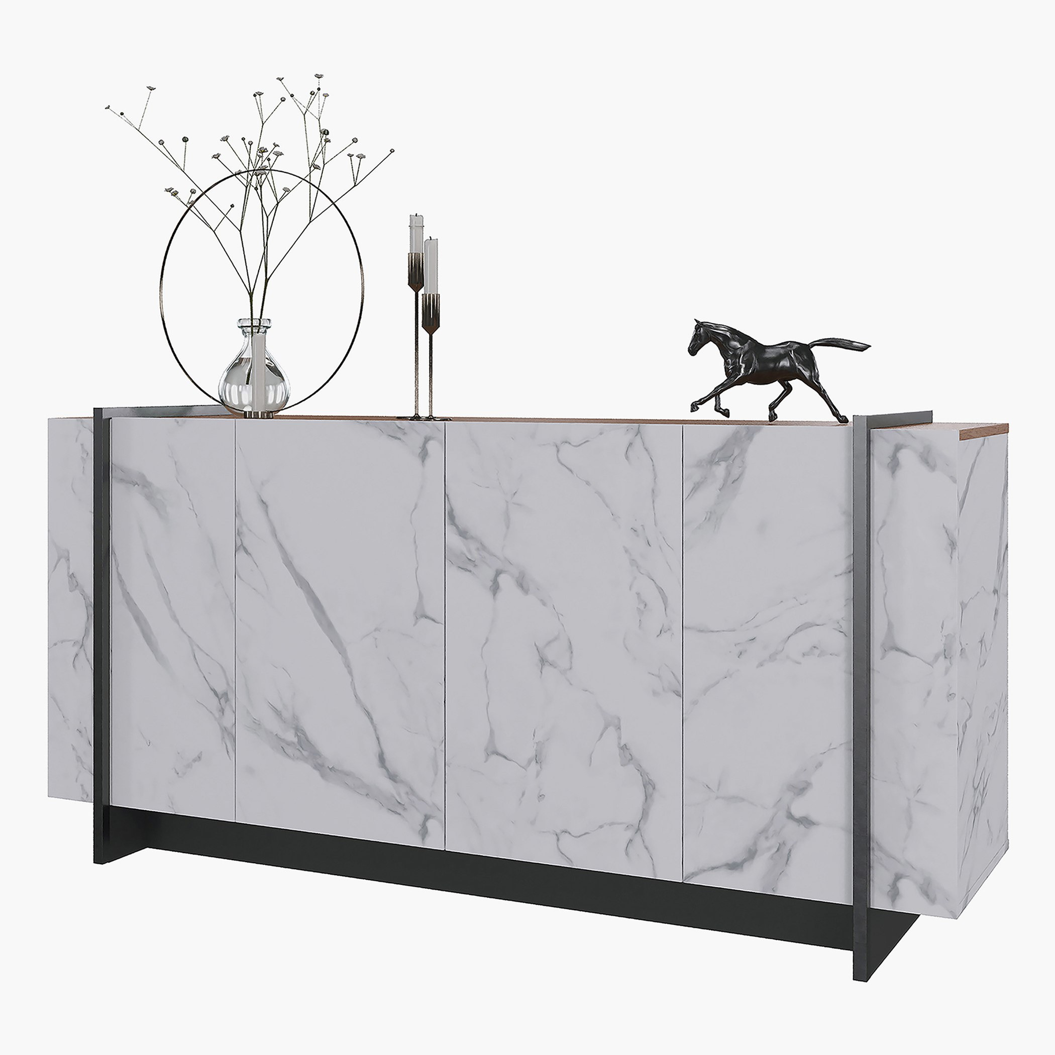 خزانة جانبية ببابين من مارلو-hbxfurniture-diningroom-buffetsandsideboards-image-4
