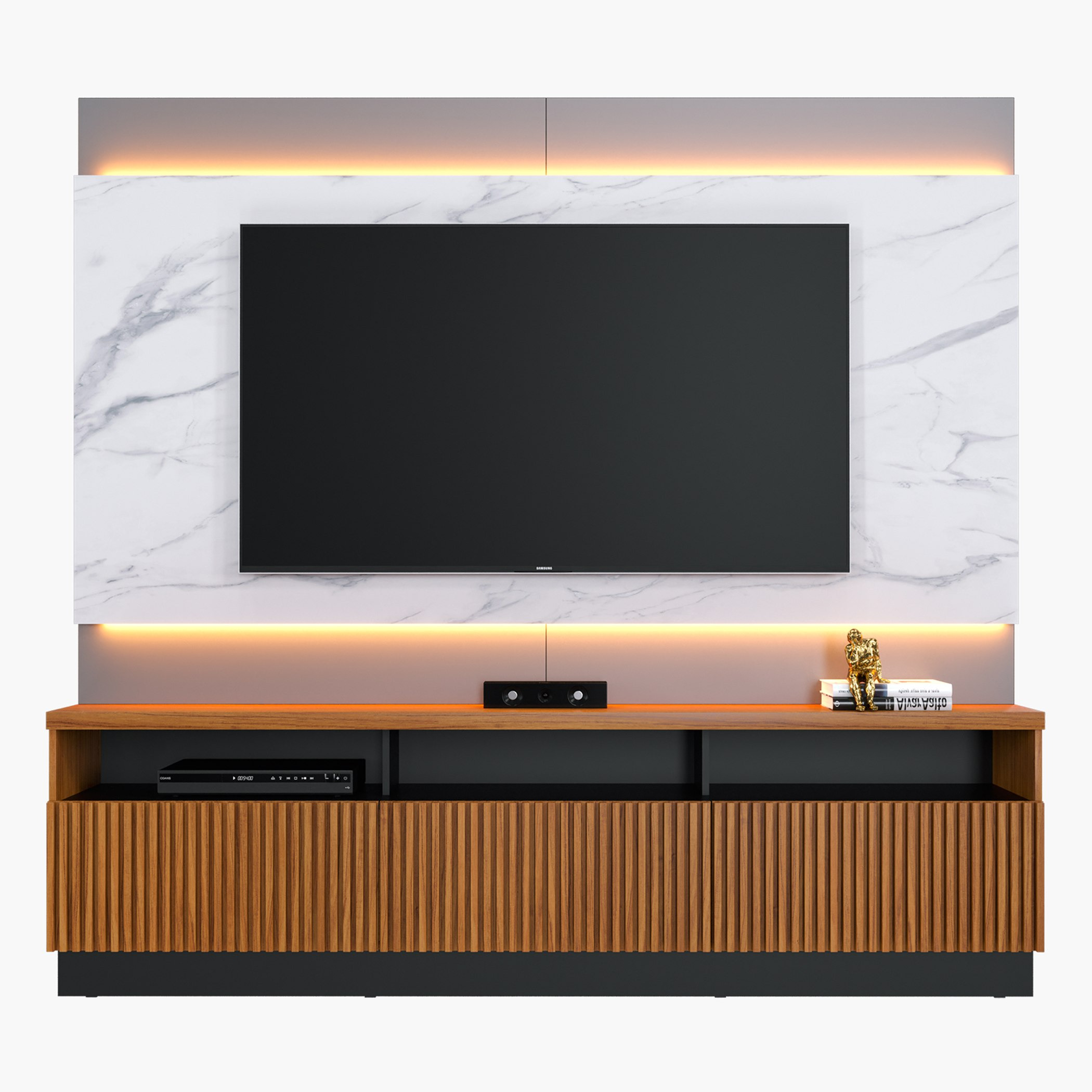 وحدة حائط للأجهزة حتى 70 بوصة من استير-hbxlivingroom-mediaunitsandstorage-wallunits-image-4
