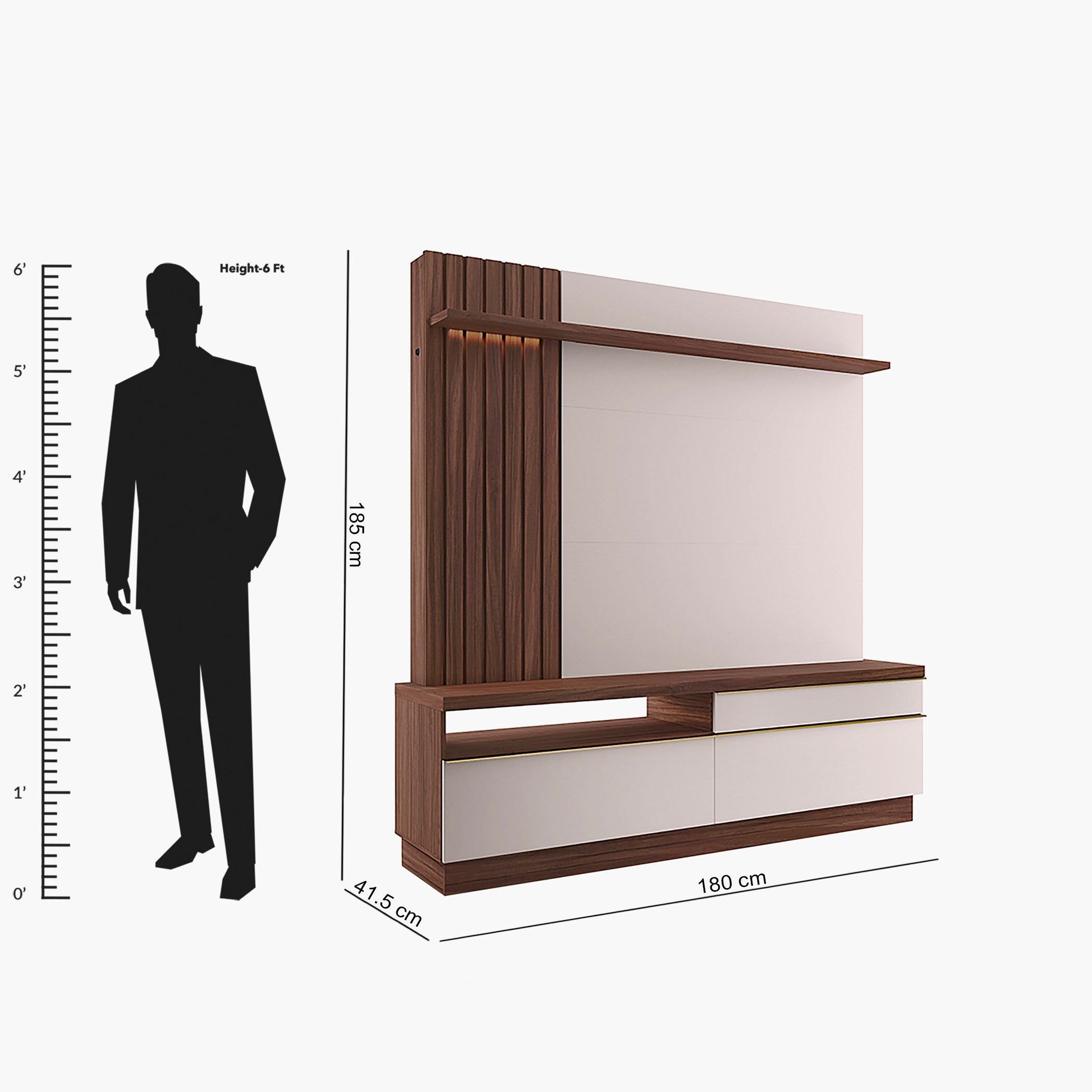 وحدة حائط لأجهزة تلفاز حتى 70 بوصة من داوسون-hbxlivingroom-mediaunitsandstorage-wallunits-image-7