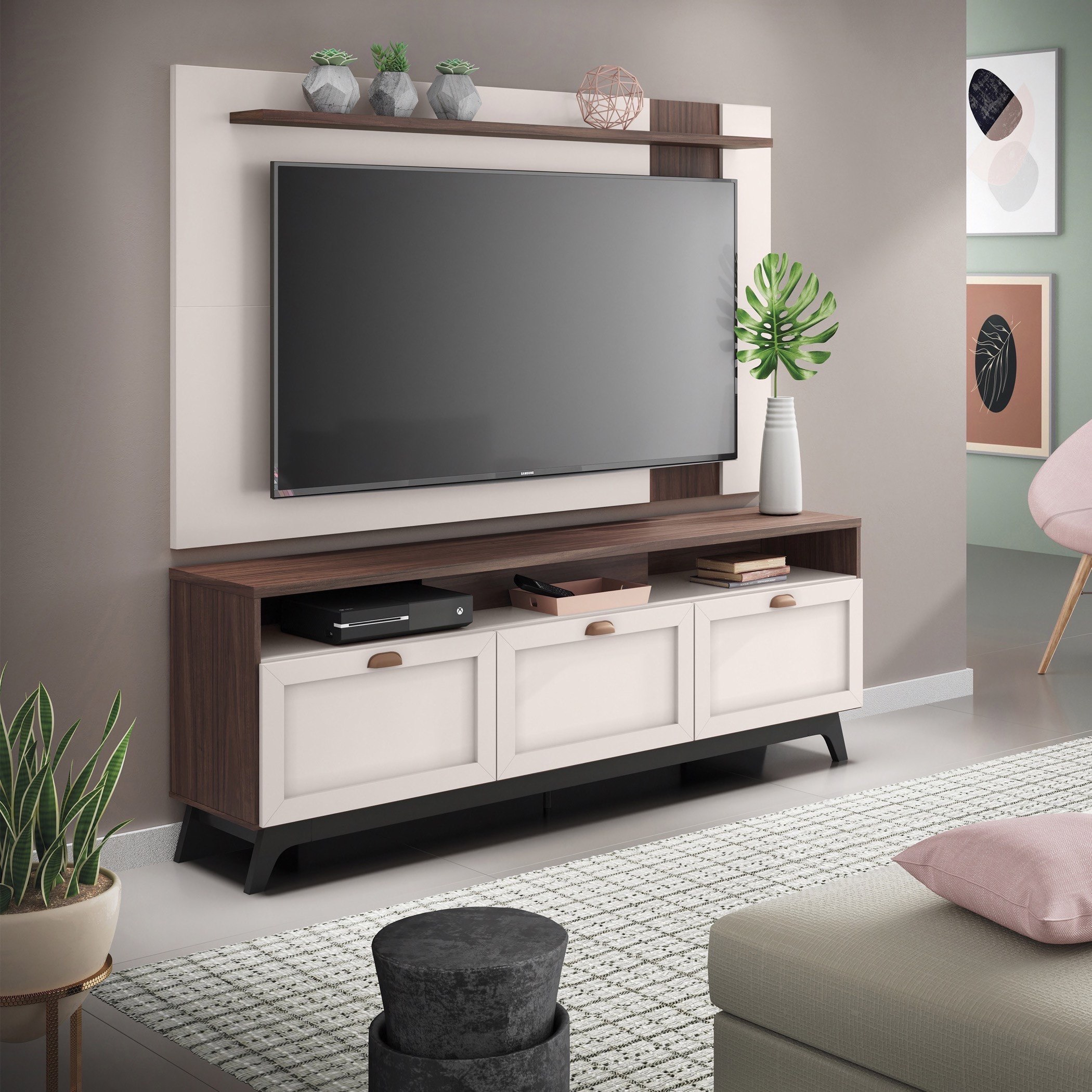 Christina Wall Unit for TVs up to 60 inches-hbxlivingroom-mediaunitsandstorage-tvunits-image-1