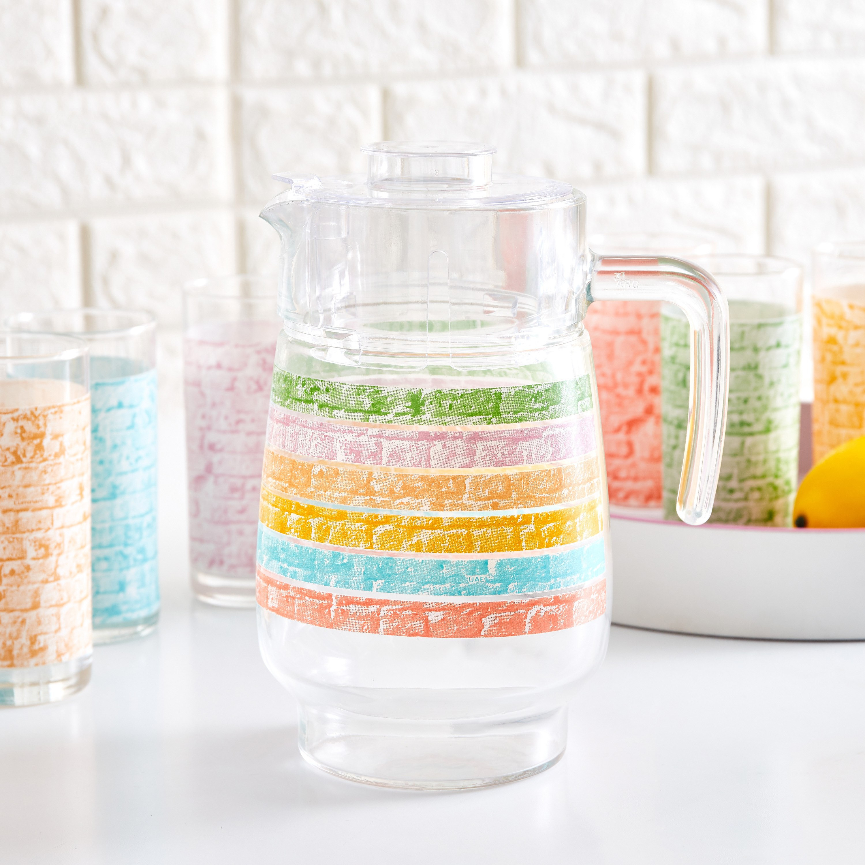 طقم مشروبات 7 قطع لوشيس رينبو من لومينارك-hbxhomeware-hbxkitchen-image-3