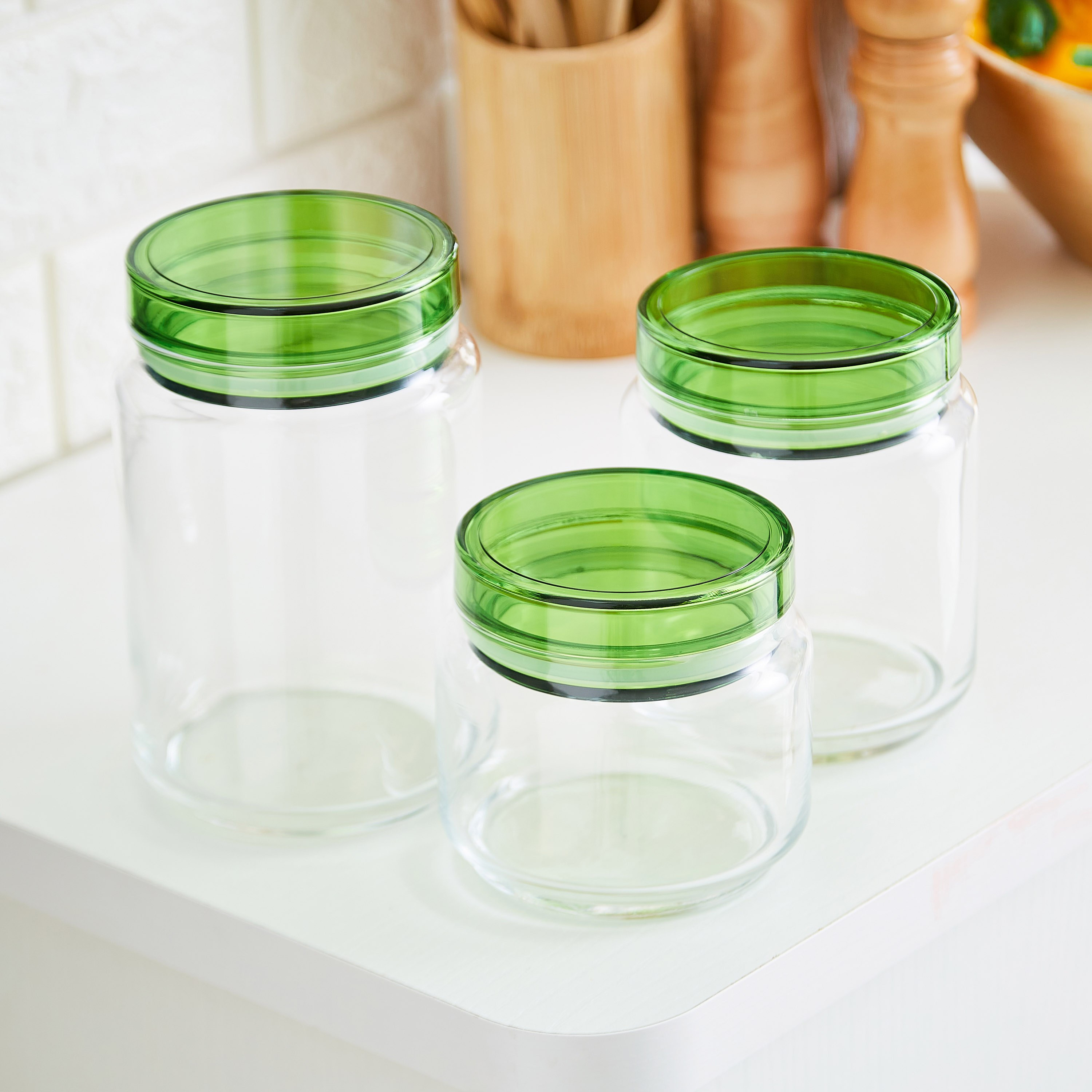 طقم برطمانات تخزين بأغطية كولورليشوس من لومينارك - 3 قطع-hbxhomeware-hbxkitchen-image-1