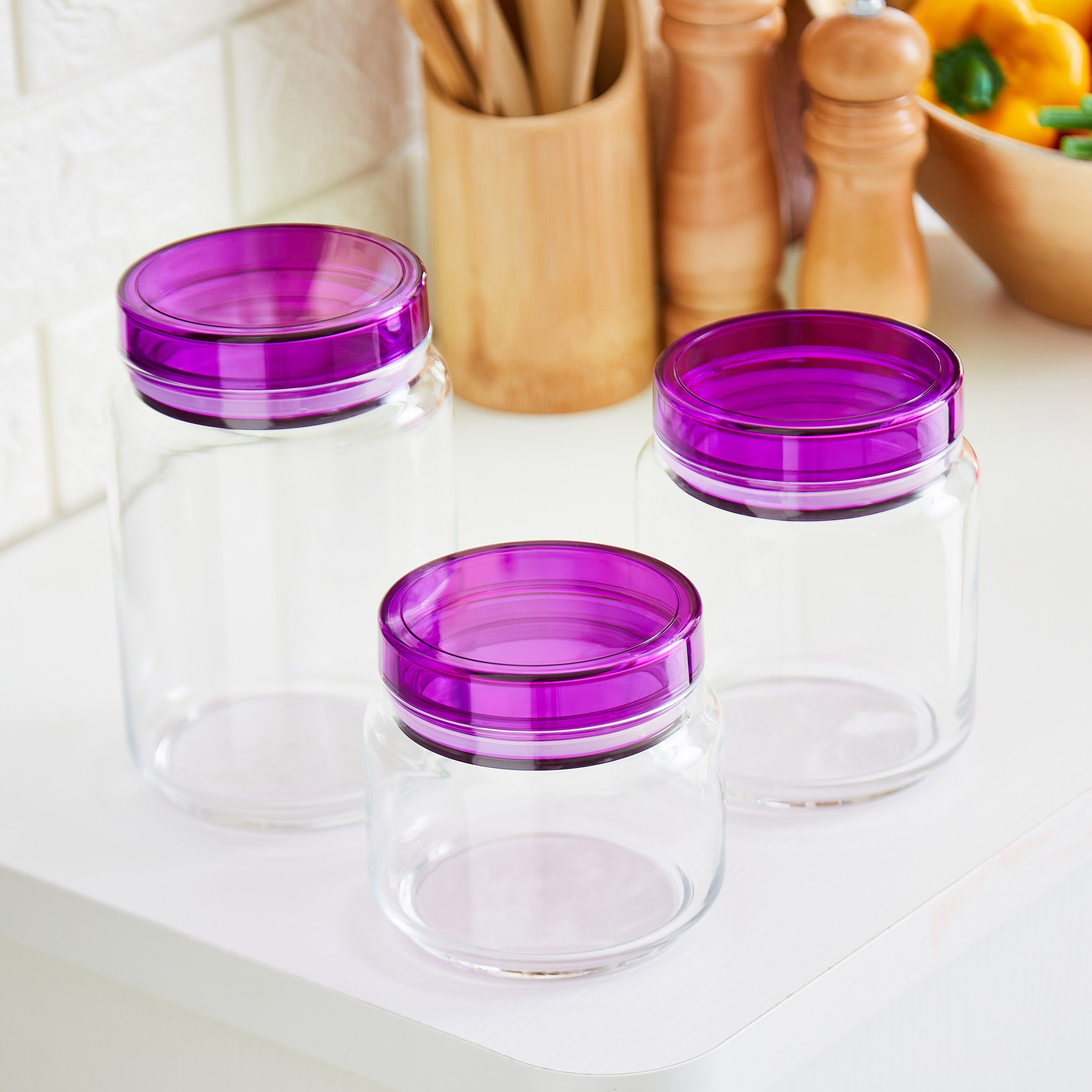 طقم جرات كولورليشوس 3 قطع بغطاء من لومينارك-hbxhomeware-hbxkitchen-image-1