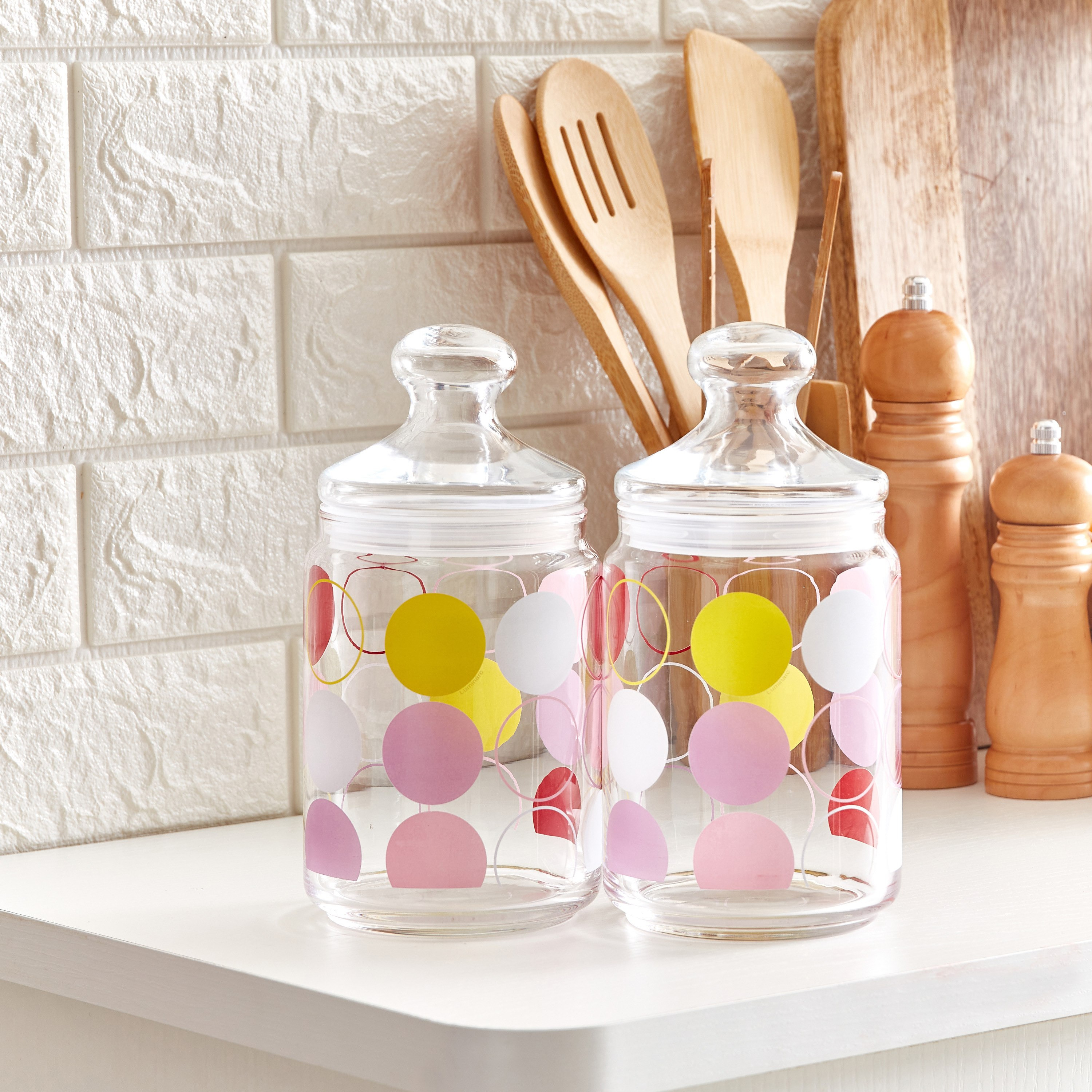 طقم جرّات قطعتين زوم من لومينارك - 1 لتر-hbxhomeware-hbxkitchen-image-1
