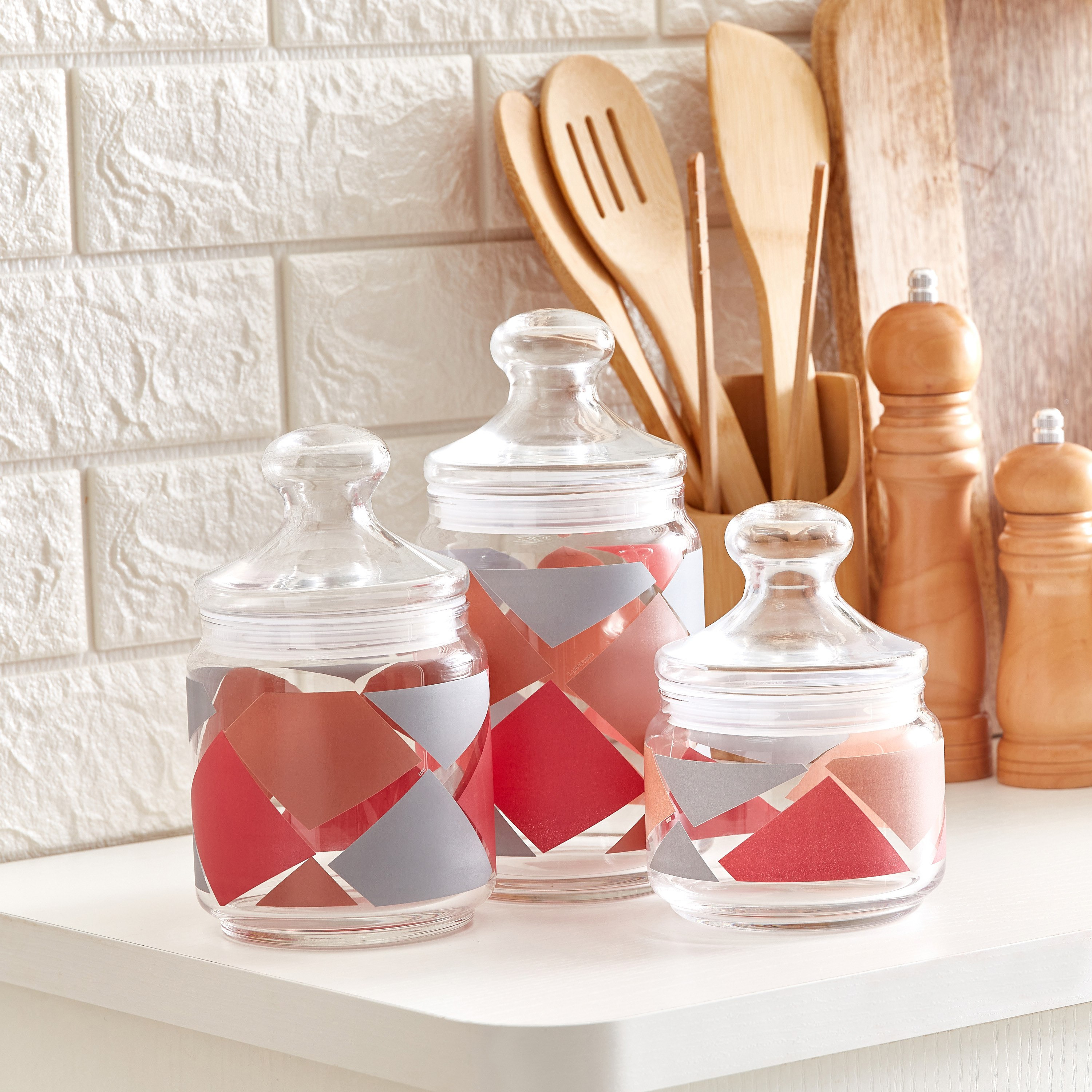 Luminarc Carron Night 3-Piece Pot Club Jar-hbxhomeware-hbxkitchen-image-1