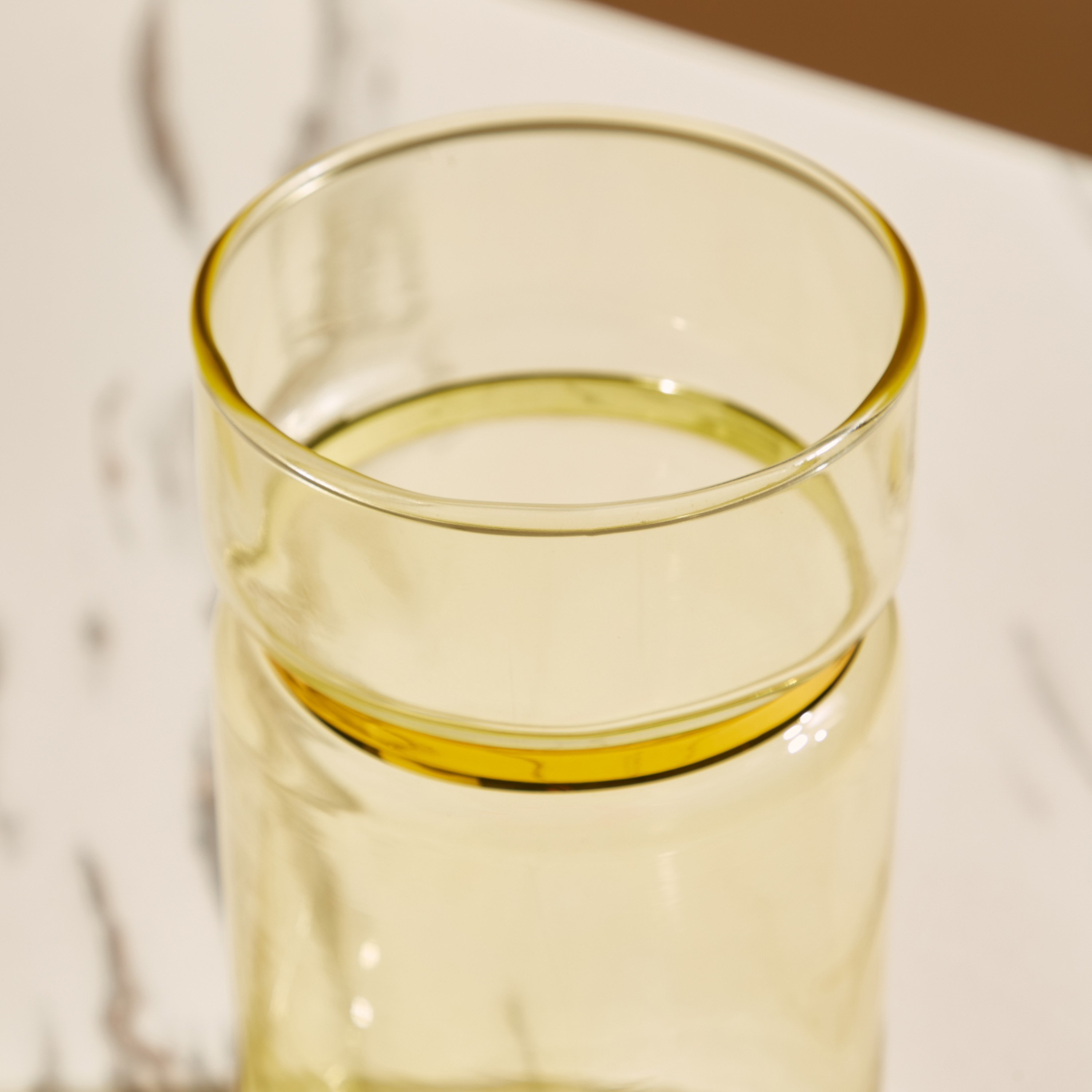Isla Glass Vase with Gold Neck - 10x19 cm-hbxhomeware-hbxdecorandfurnishings-image-3