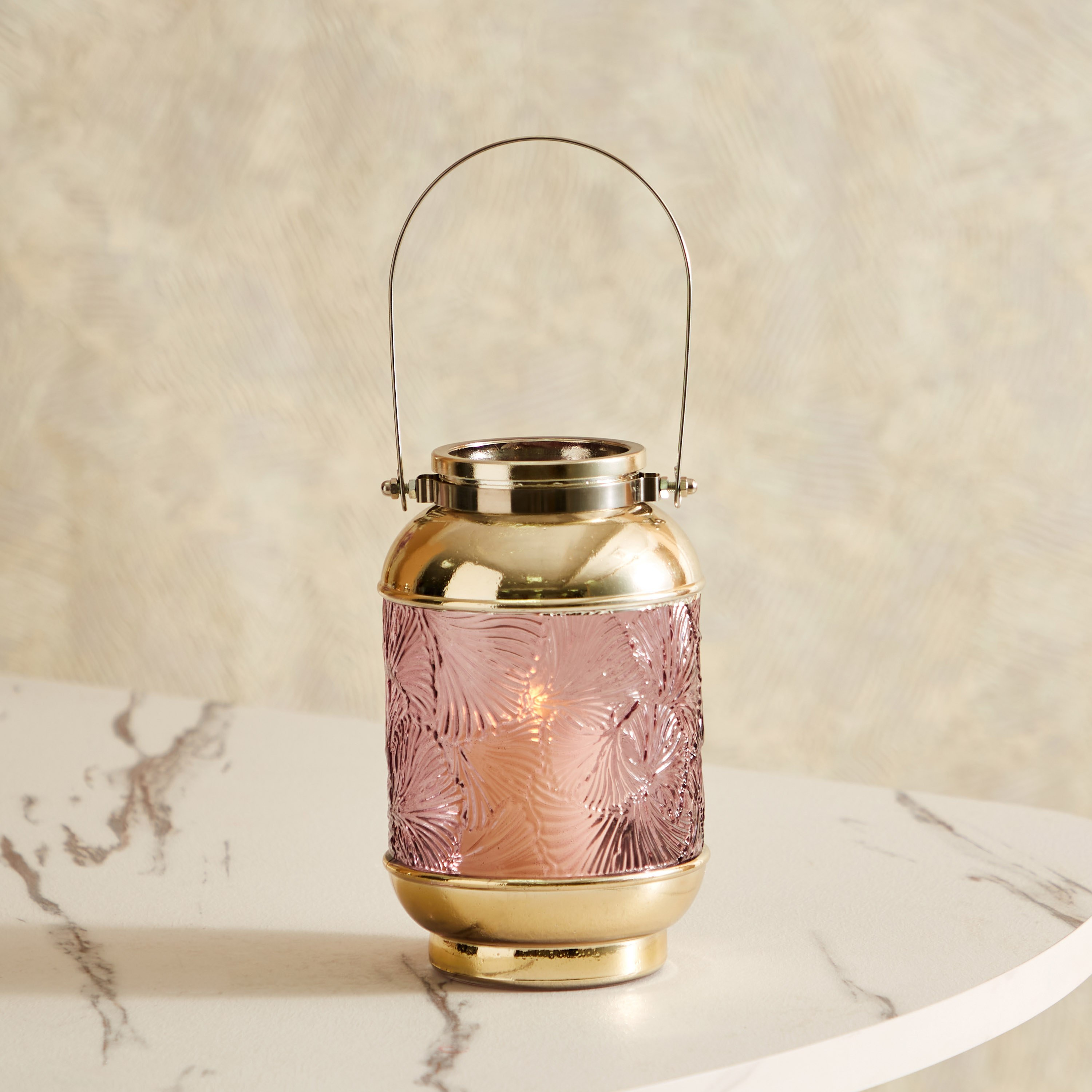 حامل شموع  زجاج أسطواني من إيسلا - 14x22 سم-hbxlivingroom-decorandaccessories-candleholders-image-1
