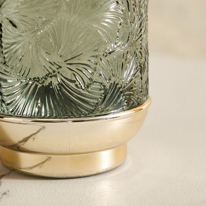 Isla Glass Cylindrical Shape Candleholder - 14x22 cms