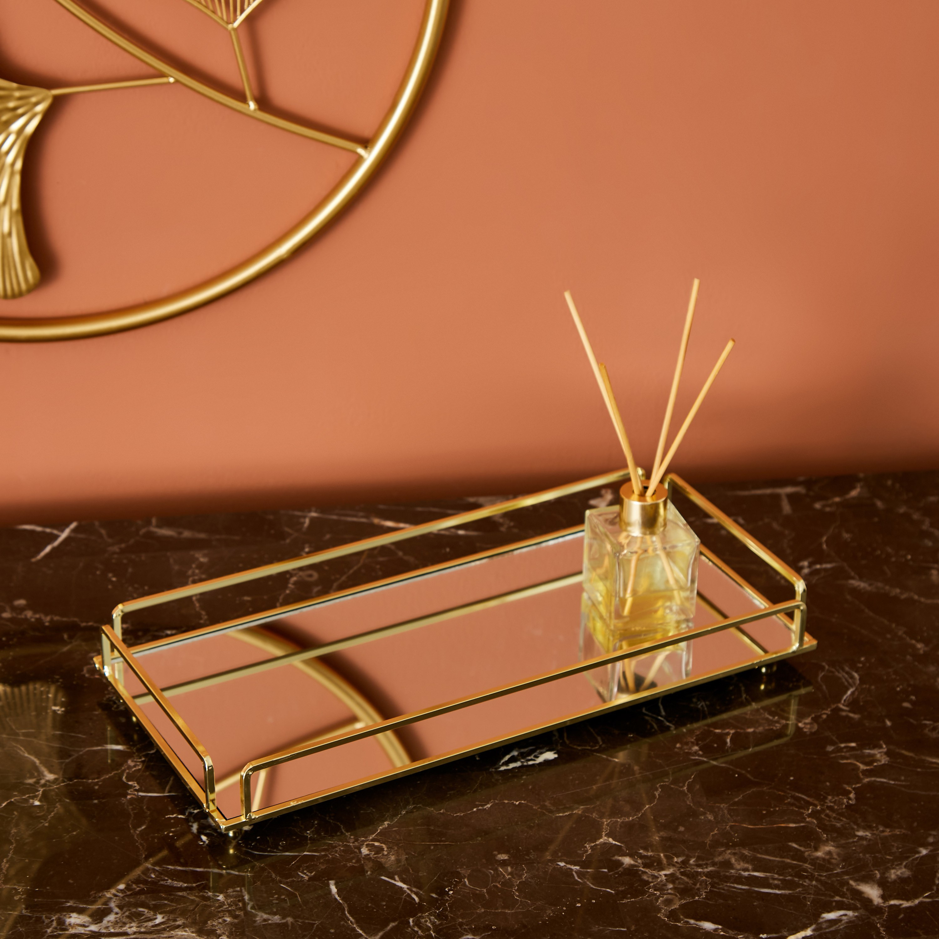 Isla Glass and Metal Tray - 34x16x4 cm-hbxhomeware-hbxdecorandfurnishings-image-2