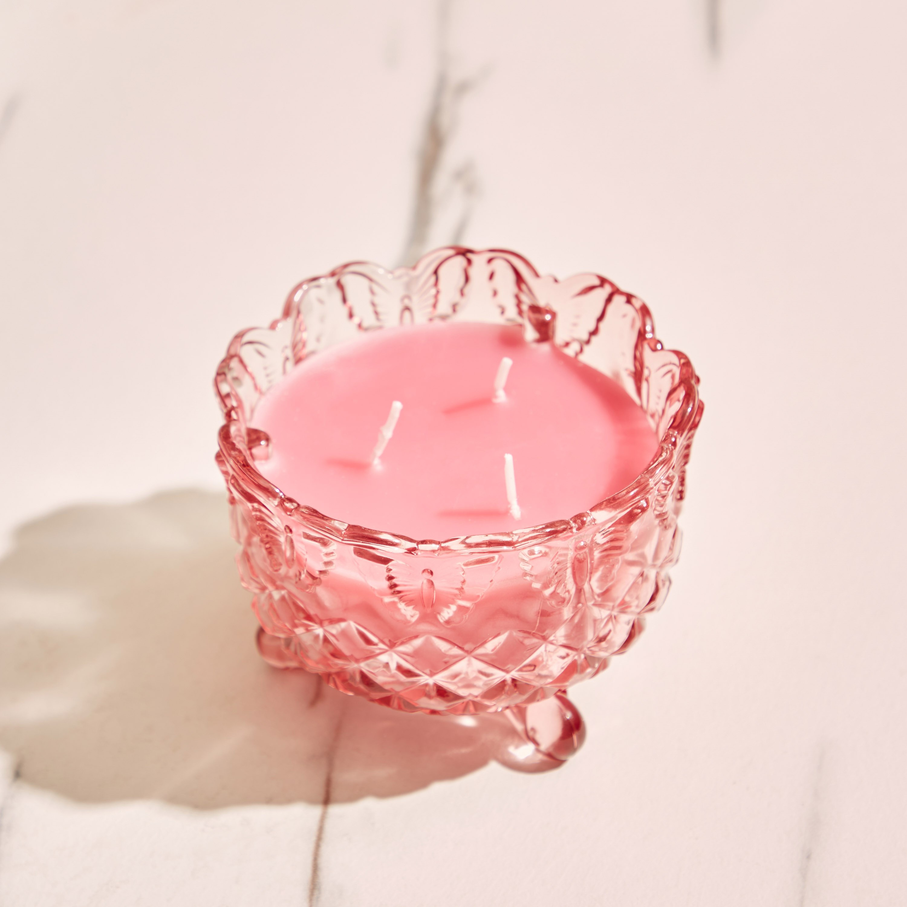 جرة شمع زجاجية 3 فتلات من إسلا - 11x12 سم-hbxhomeware-hbxdecorandfurnishings-image-2