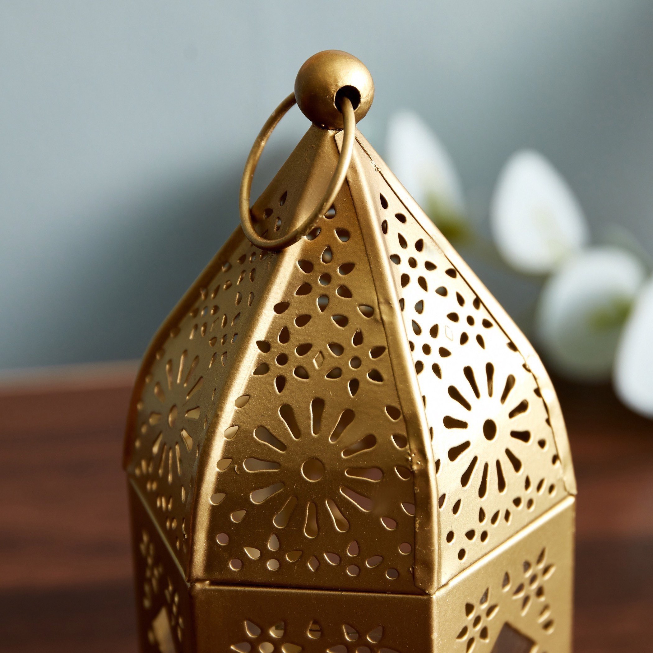 فانوس معدني من إسرا - 17x9 سم-hbxdecorandfurnishings-homeaccessories-lanterns-image-4