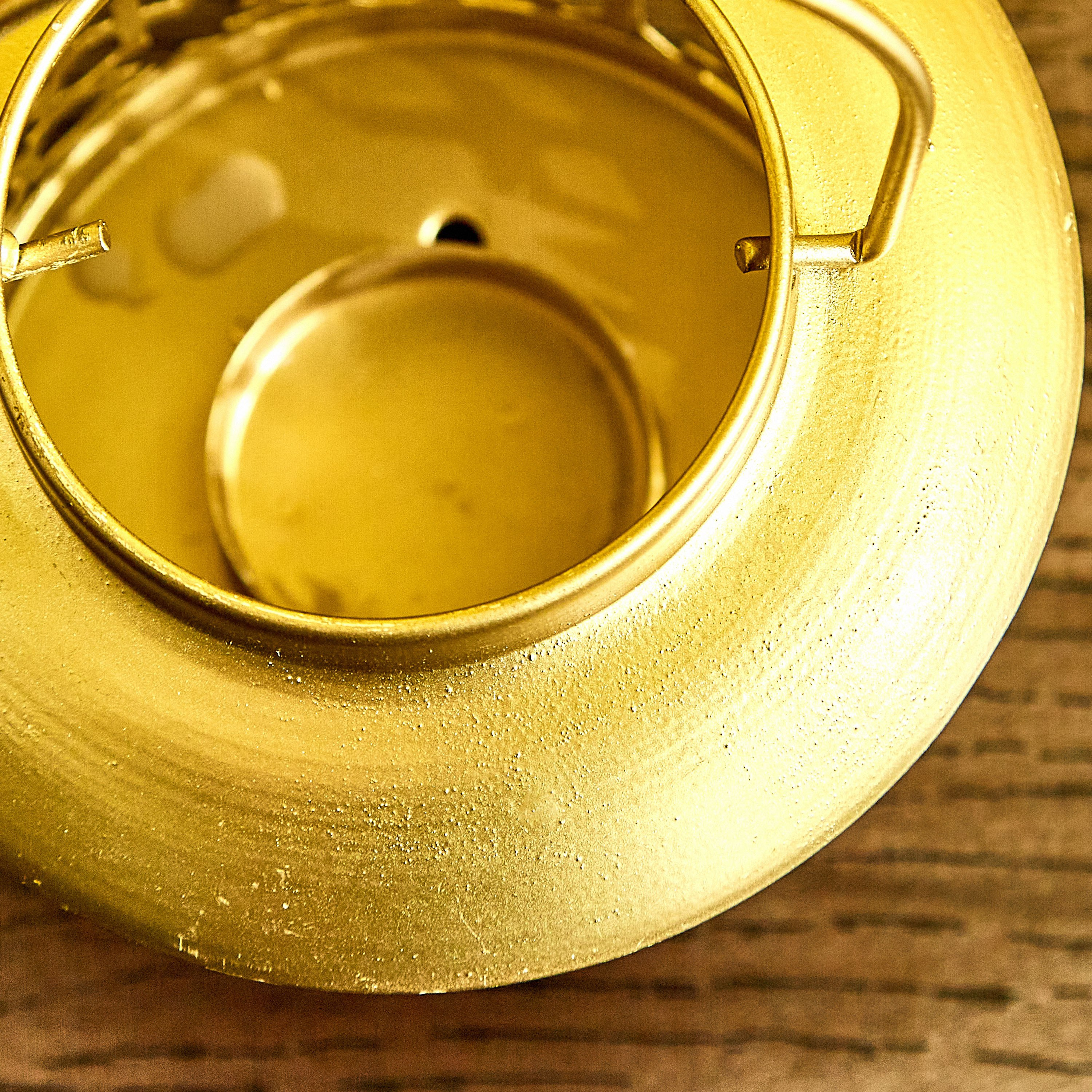 Ambridge Isra Metal Round Candleholder - 10.5x10.5x10 cm-hbxlivingroom-decorandaccessories-candleholders-image-5