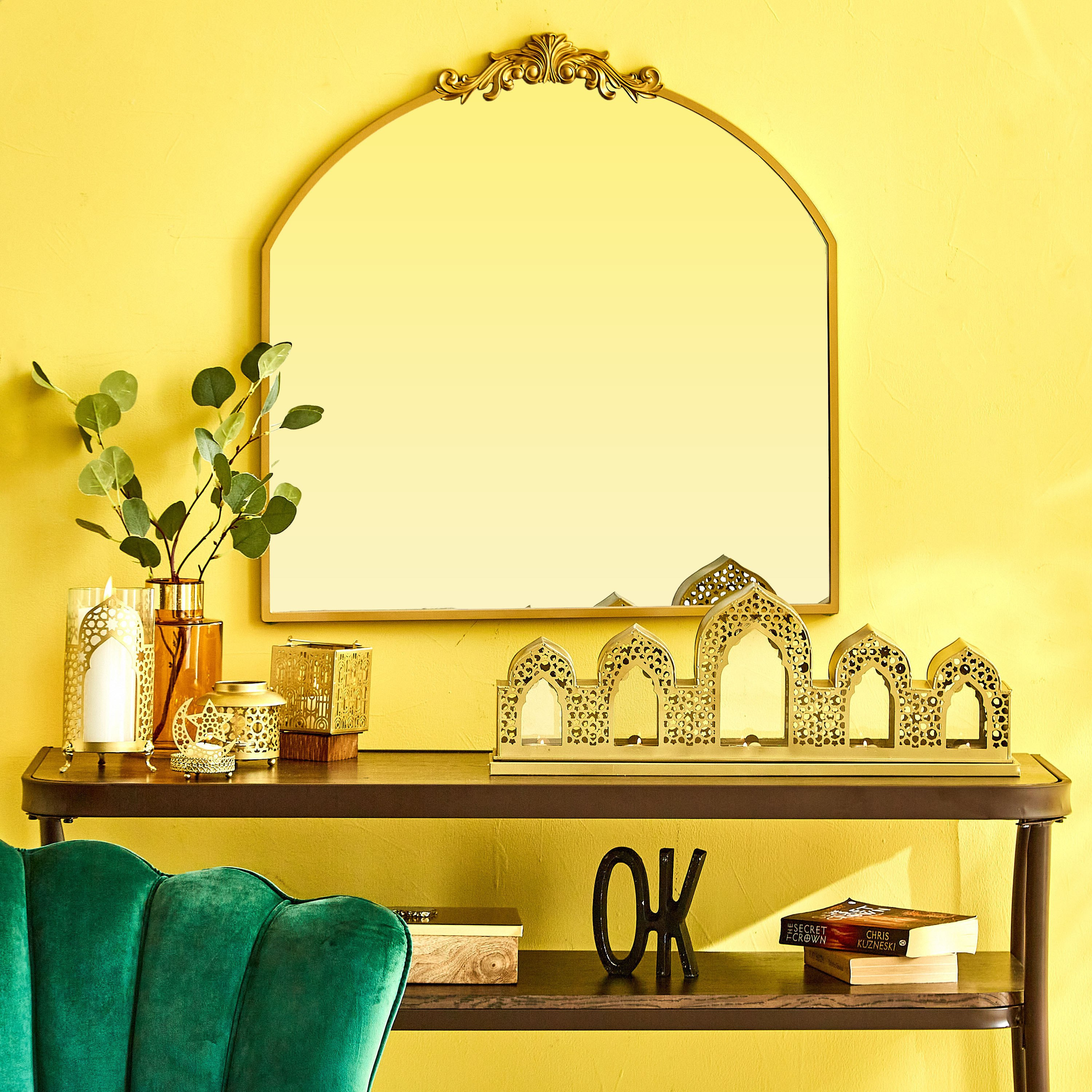 حامل شموع مربع معدني من أمبريدج إسراء - 10x10x10 سم-hbxlivingroom-decorandaccessories-candleholders-image-5