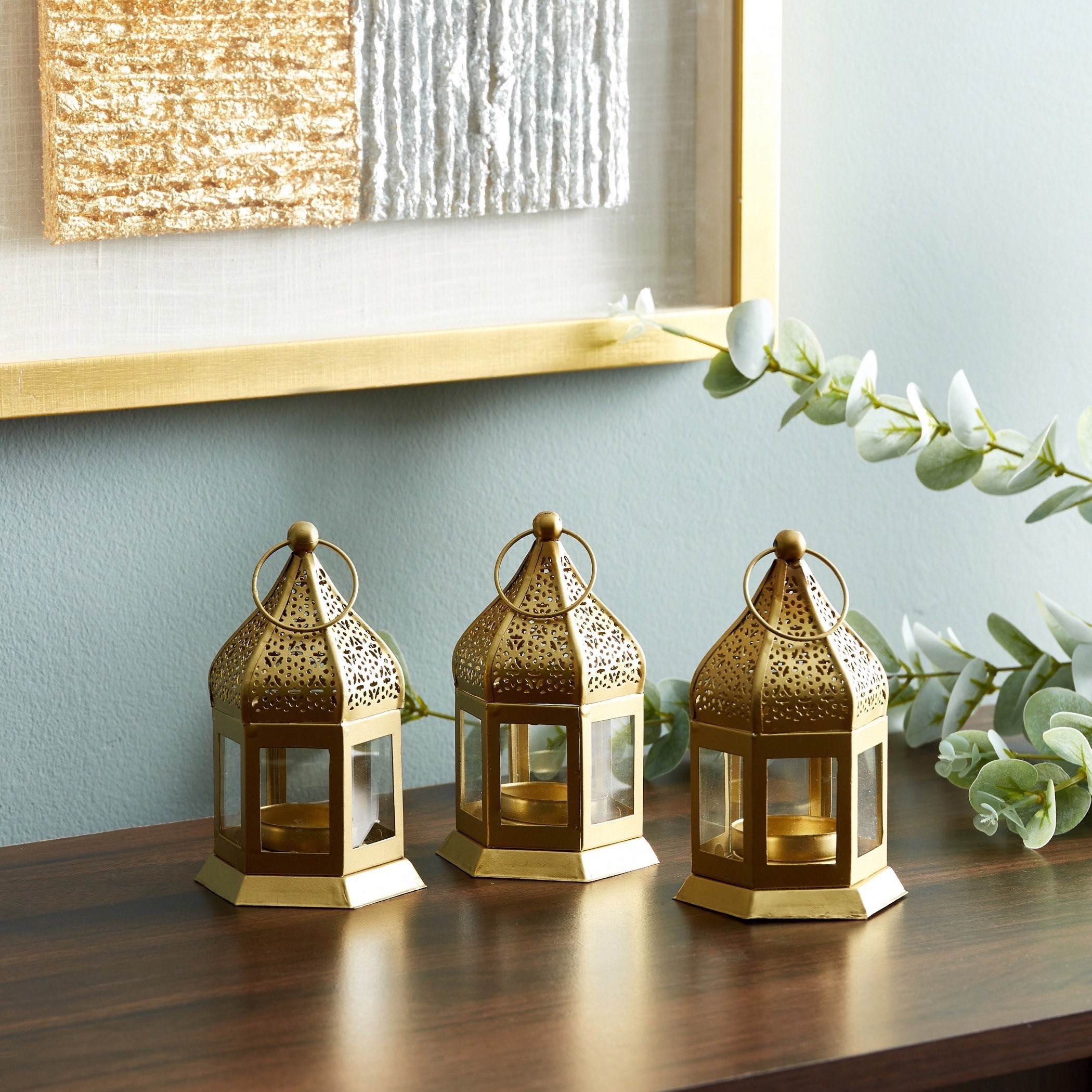 Isra 3-Piece Metal Jaali Lantern Set - 6.5x8x12 cm-PROMO_HB_AE_B1G1_250925-image-2