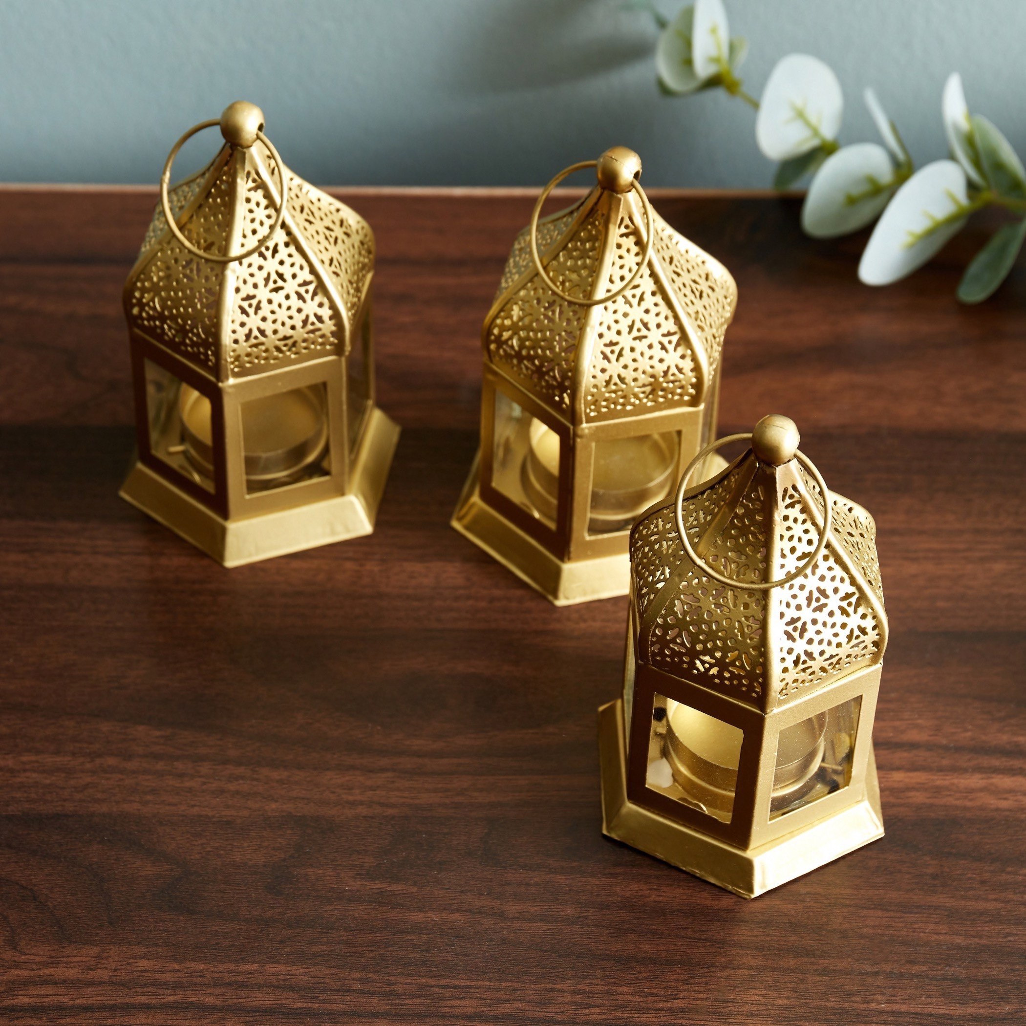 Isra 3-Piece Metal Jaali Lantern Set - 6.5x8x12 cm-PROMO_HB_AE_B1G1_250925-image-3