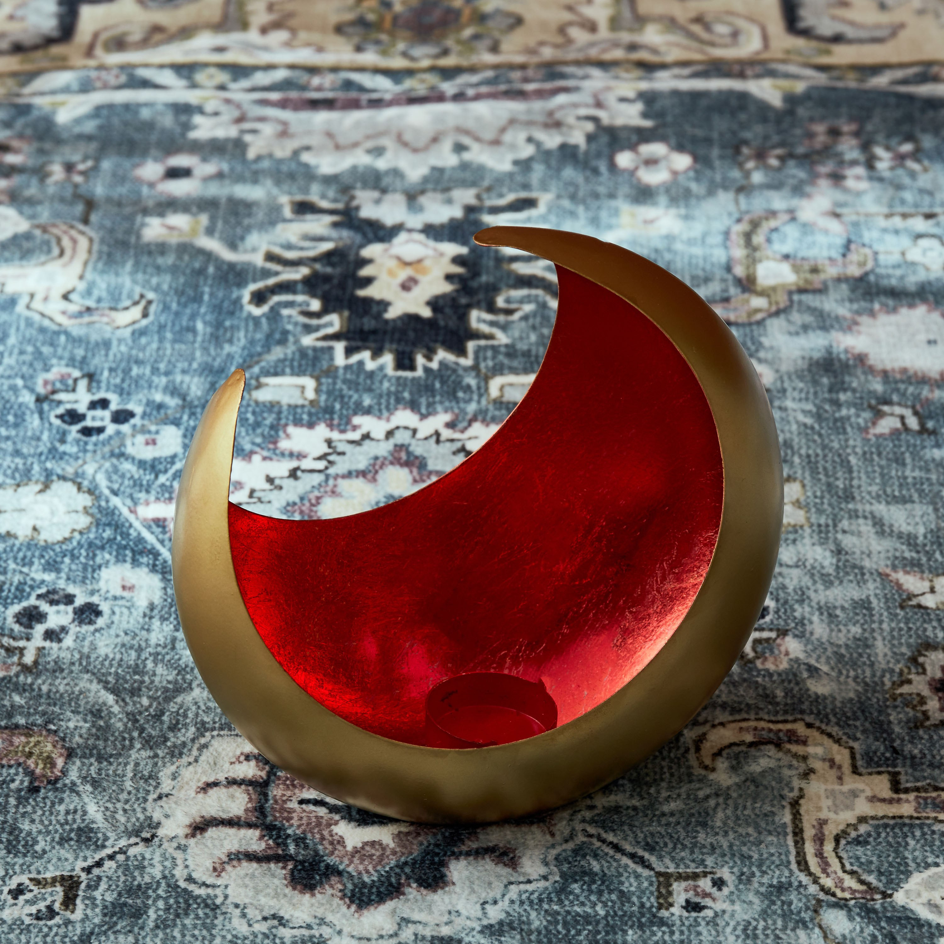 حامل شموع فوتيف معدني من إسرا - 20x20 سم-hbxlivingroom-decorandaccessories-candleholders-image-2