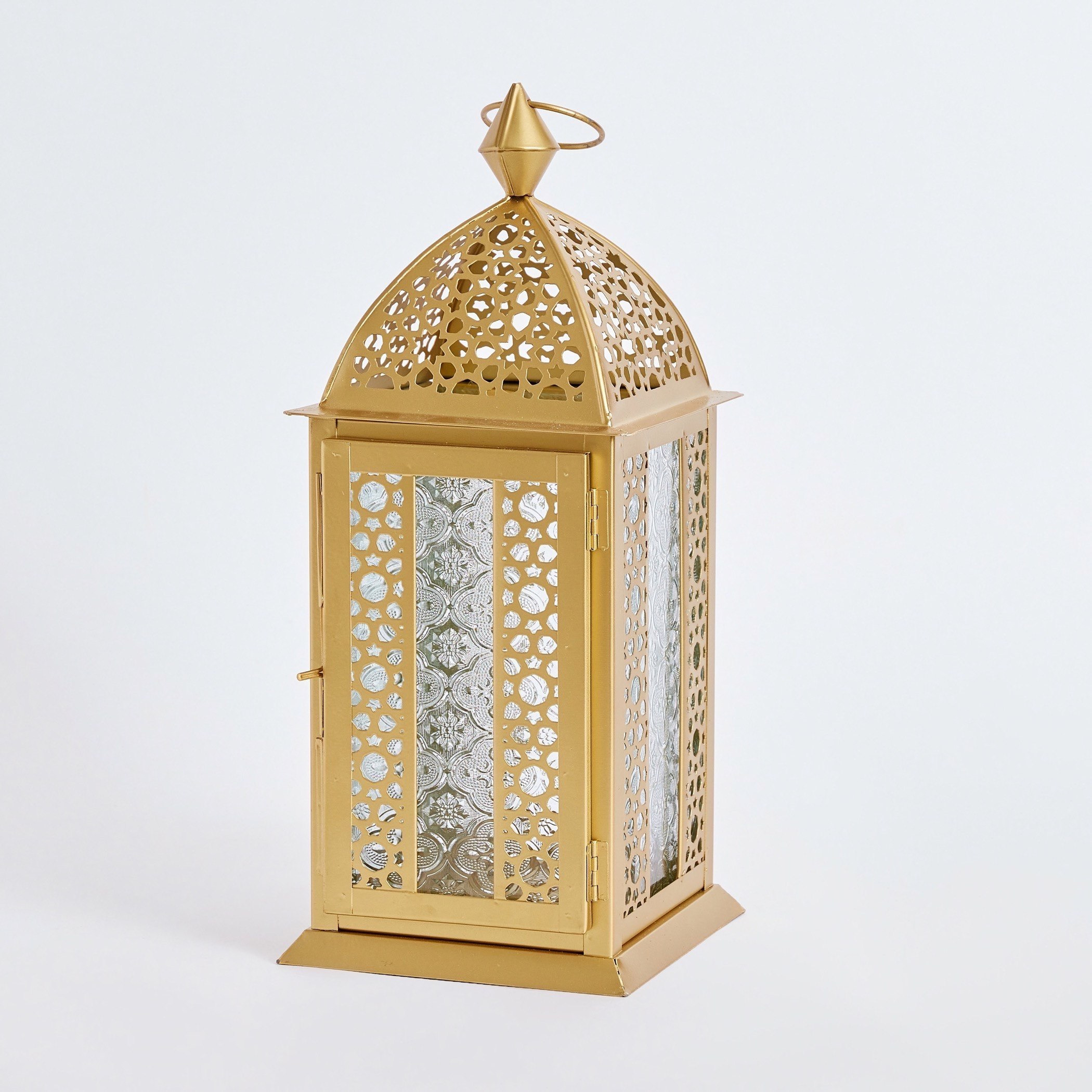 فانوس معدني مخطّط بتفاصيل مفرّغة من إسرا- 15.2x15.2x40.6 سم-PROMO_HB_AE_B1G1_250925-image-9
