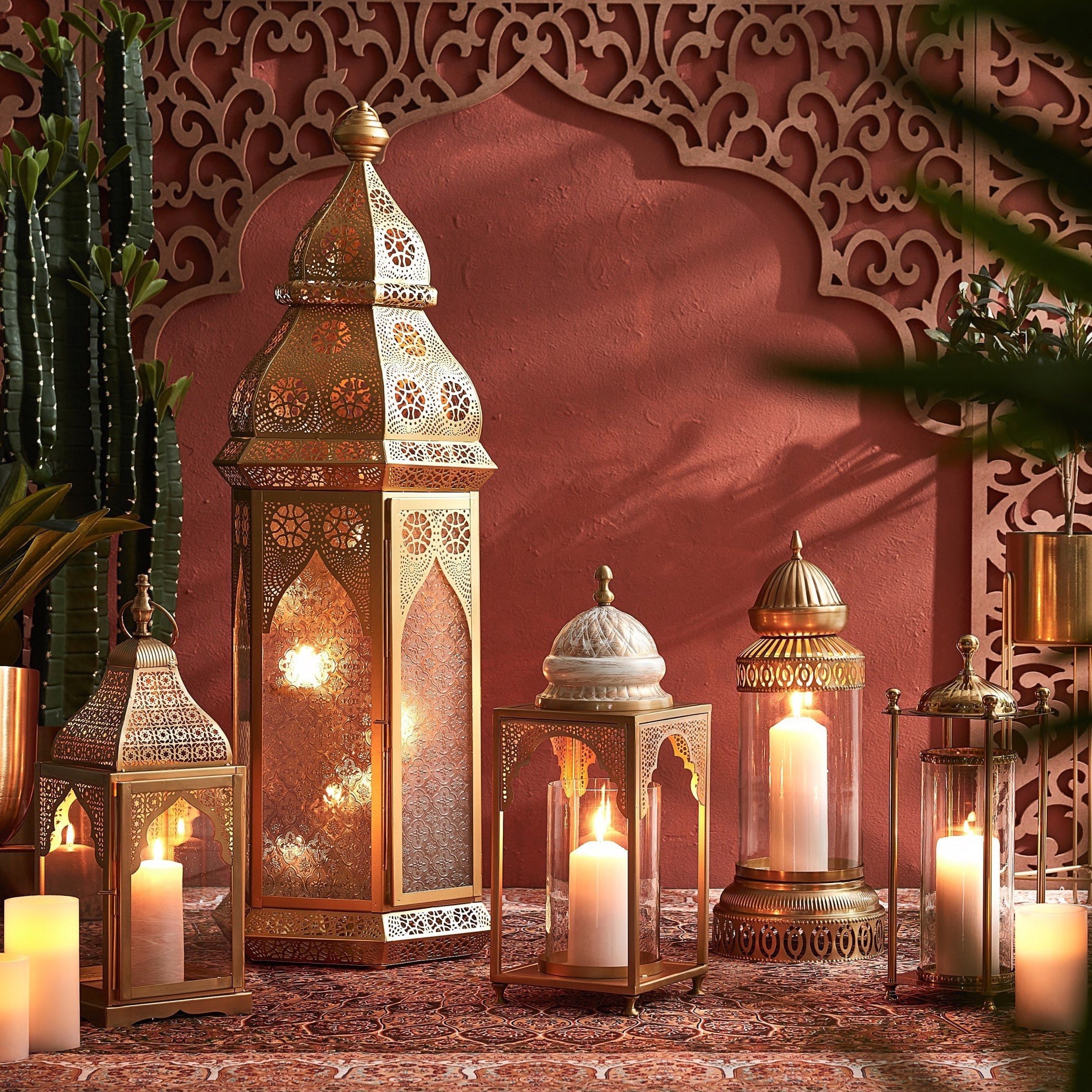 Moroccan clearance floor lanterns