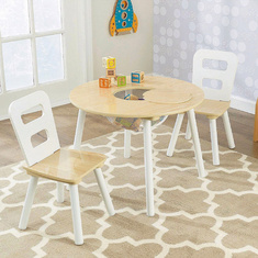 Vanilla 2-Seater Kids Table Set
