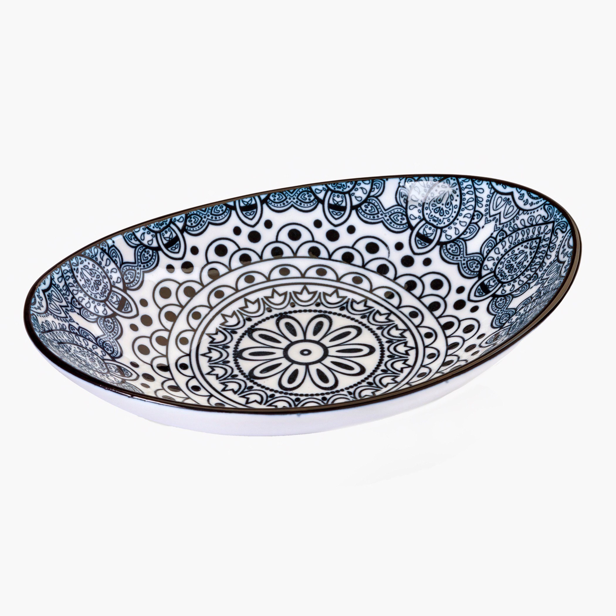 وعاء تقديم بيضاوي من تشي بروشيا - 17.5x12x3 سم-hbxdecorandfurnishings-tabletop-serveware-image-1