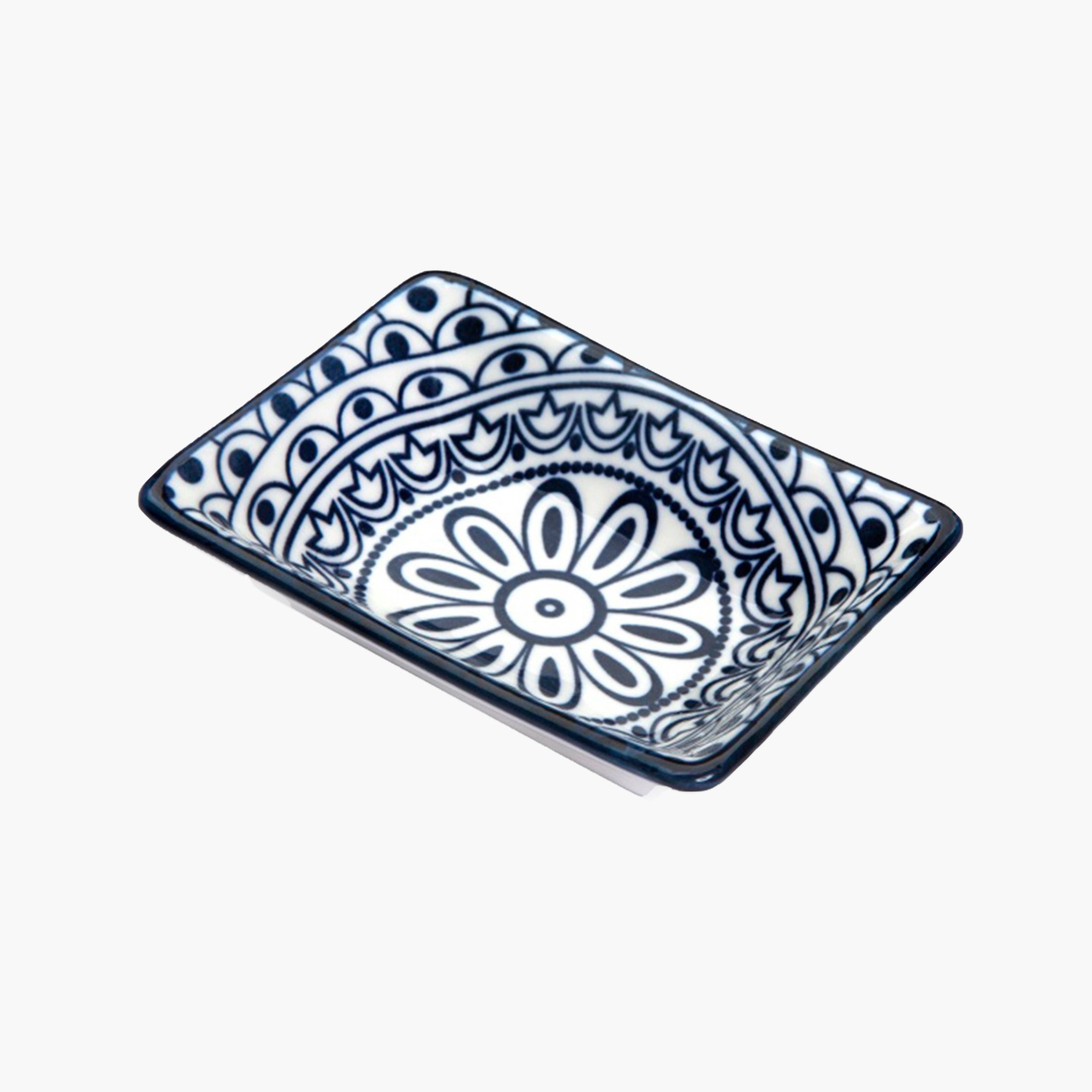 صحن مستطيل من تشي بروسيا - 8.5x6.2x2.5 سم-hbxdecorandfurnishings-tabletop-serveware-image-1