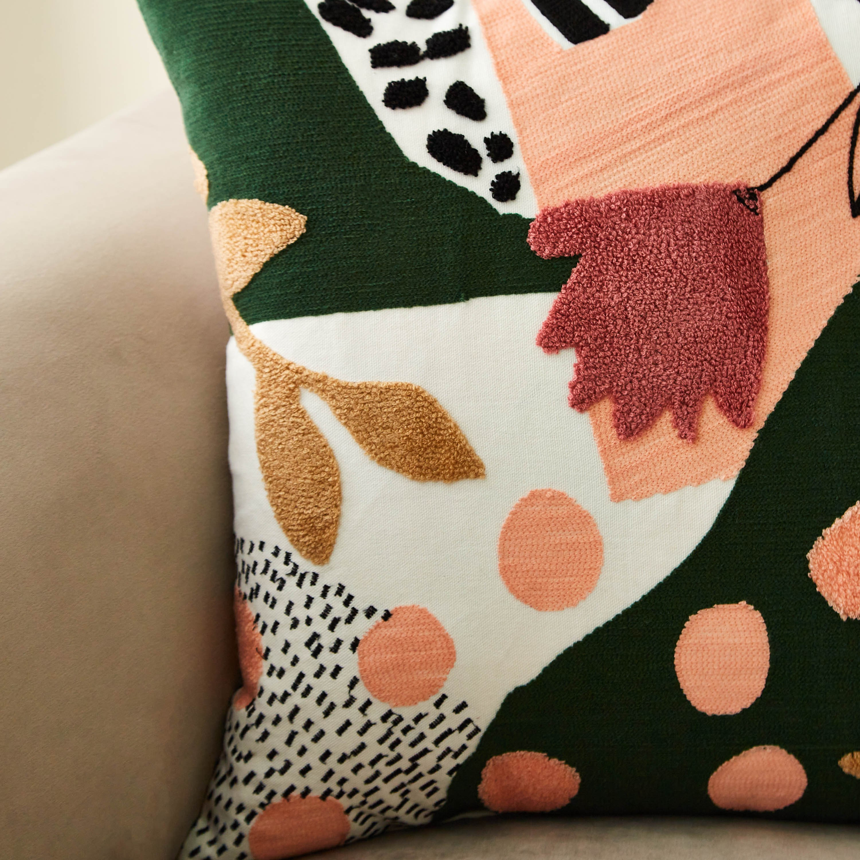 غطاء وسادة فيليكس من بوهو - 45x45 سم-hbxhomeware-cushionsandcovers-cushioncovers-image-2