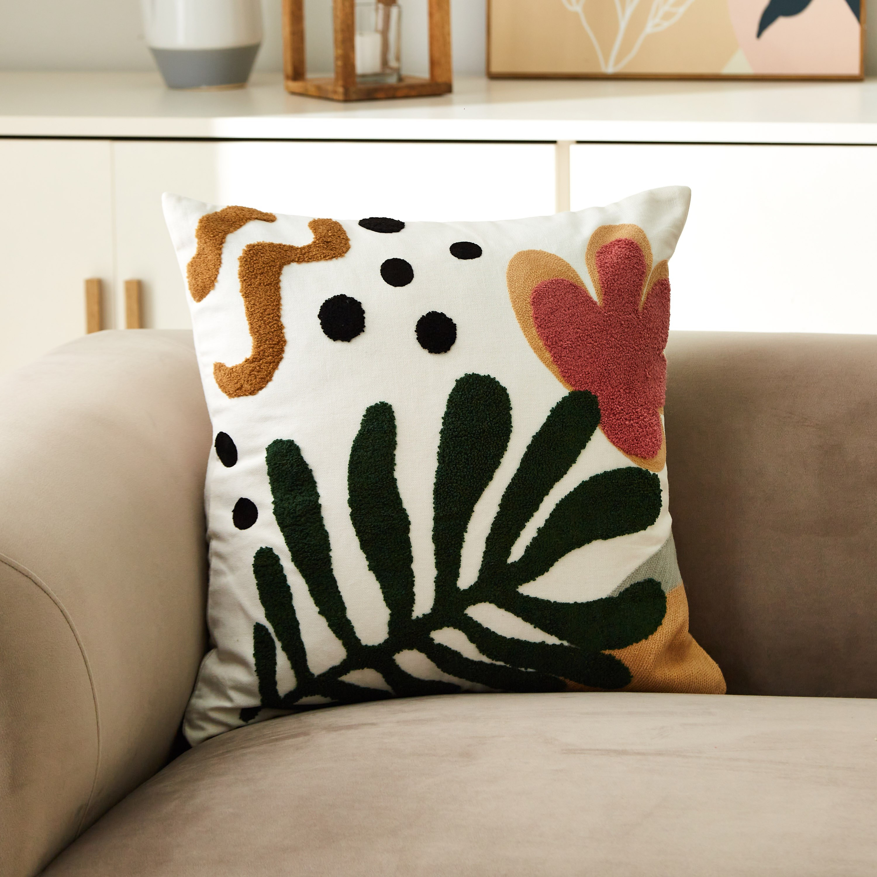 غطاء وسادة بول من بوهو - 45x45 سم-hbxhomeware-cushionsandcovers-cushioncovers-image-1