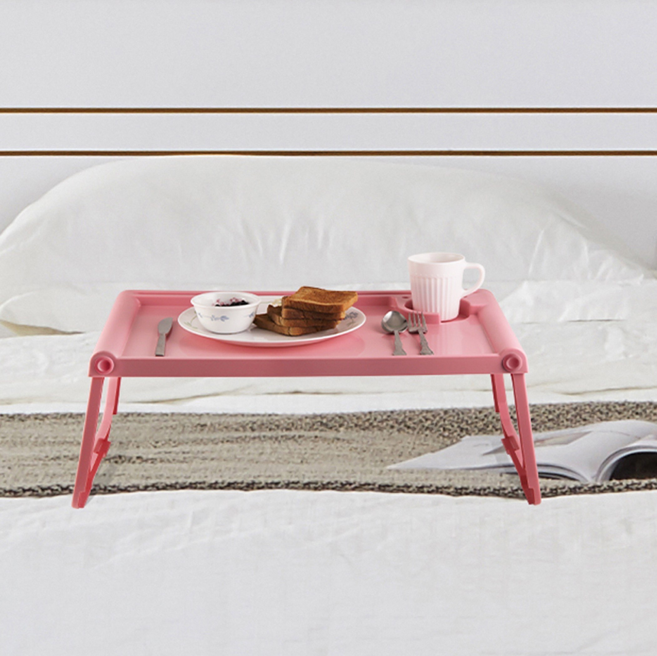 طاولة كمبيوتر محمول/ إفطار من فيجا - 63x36.5 سم-hbxdecorandfurnishings-tabletop-serveware-image-1