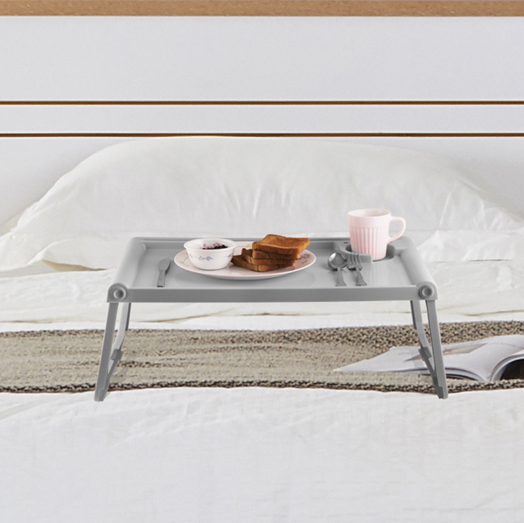 طاولة كمبيوتر محمول/ إفطار من فيجا - 63x36.5 سم-hbxdecorandfurnishings-tabletop-serveware-image-1