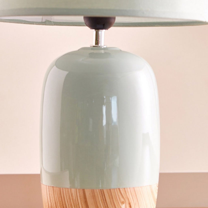Allure Ceramic Table Lamp - 28x28x44 cm-Table Lamps-image-2